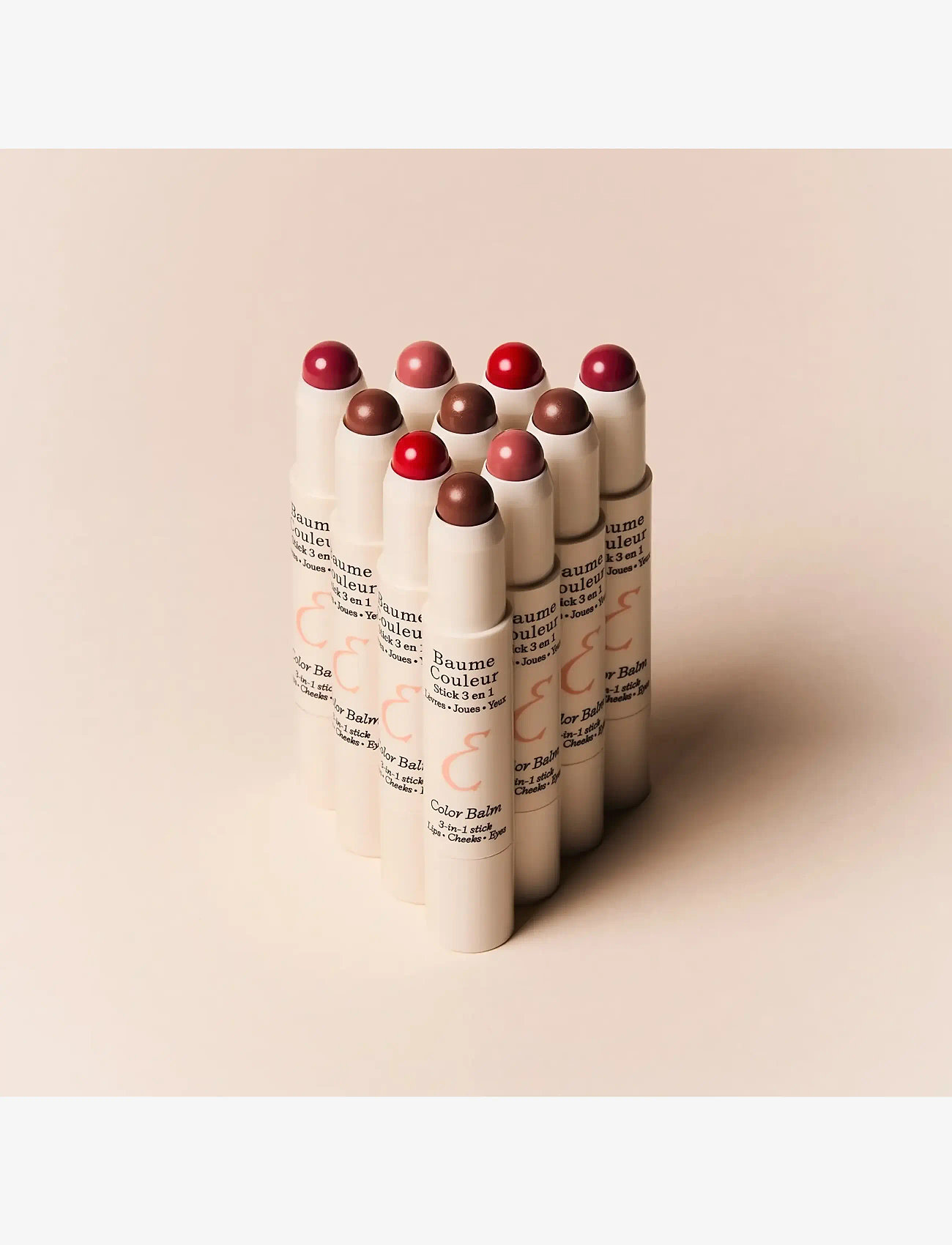 Embryolisse - Color Balm 3-in-1 Stick 2,5G - läppbalsam - nude pink - 4