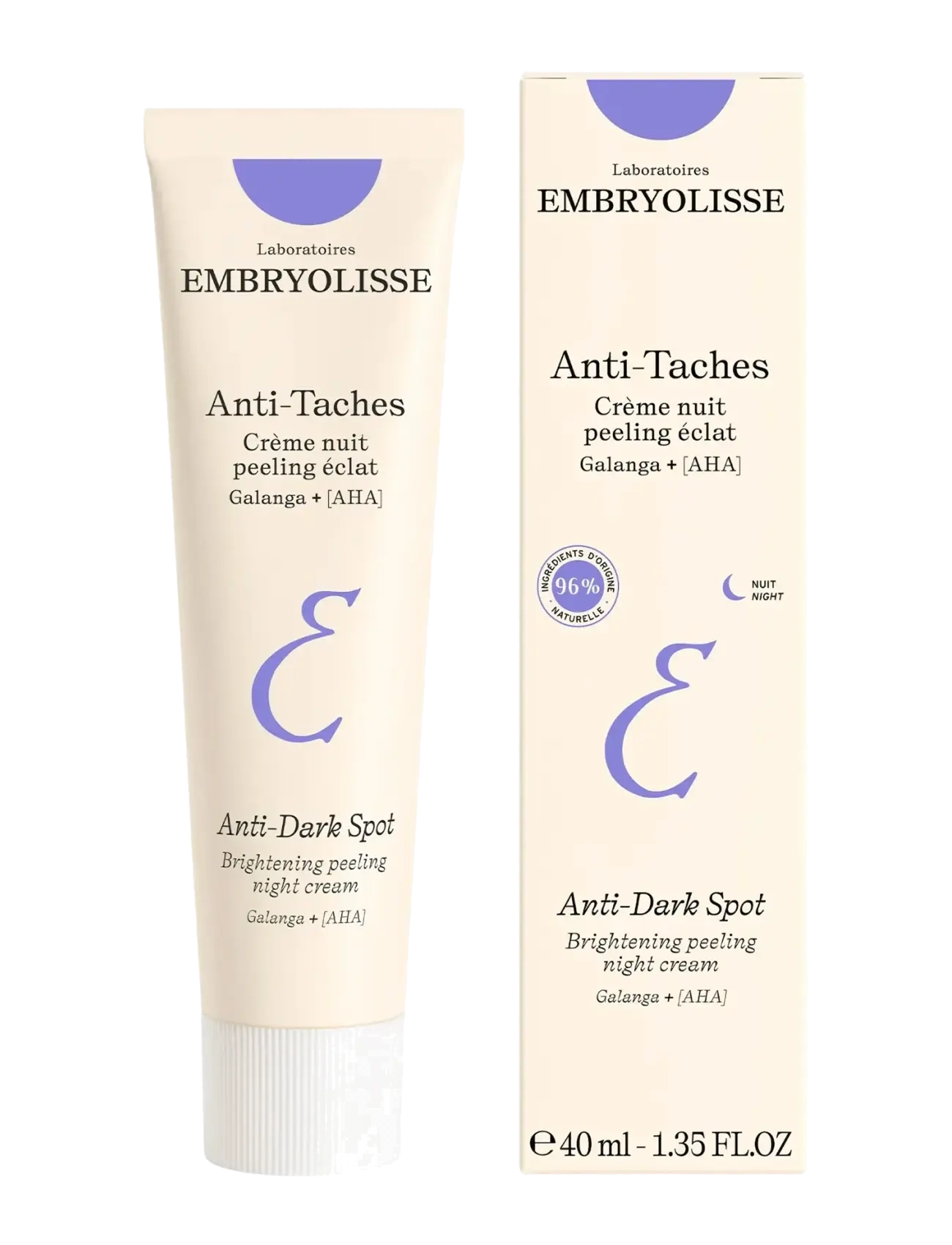 Embryolisse Brightening Dark Spot Night Peeling 40ml, 40 ml, Nude, Fugtighedscreme > Natcreme, Dame