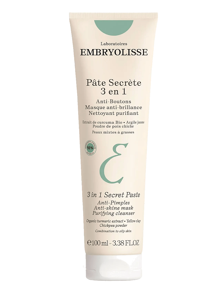 Embryolisse - 3-In-1 Secret Paste 100 ml - sommerens hudpleje - clear - 1