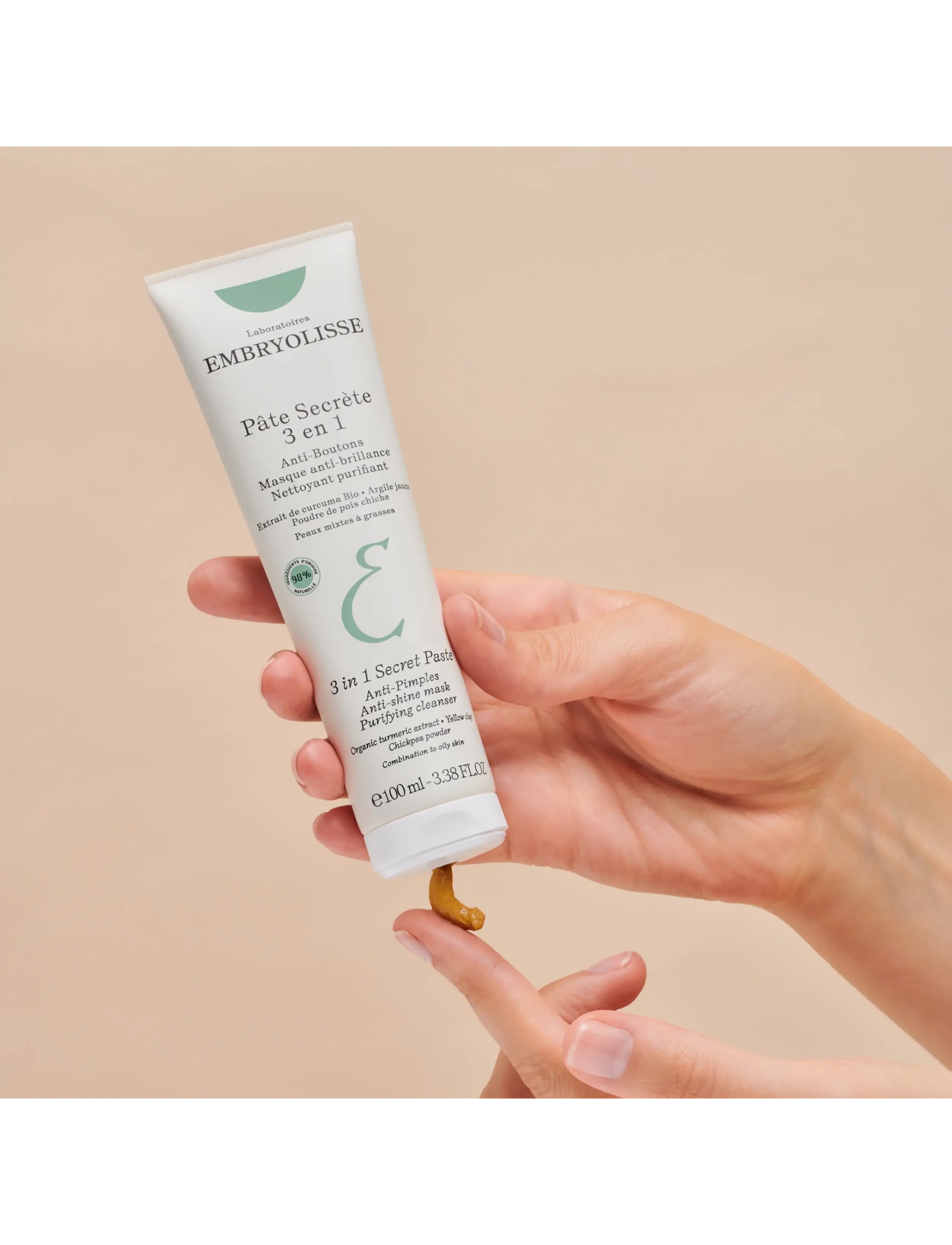 Embryolisse - 3-In-1 Secret Paste 100 ml - sommarens hudvård  - clear - 4