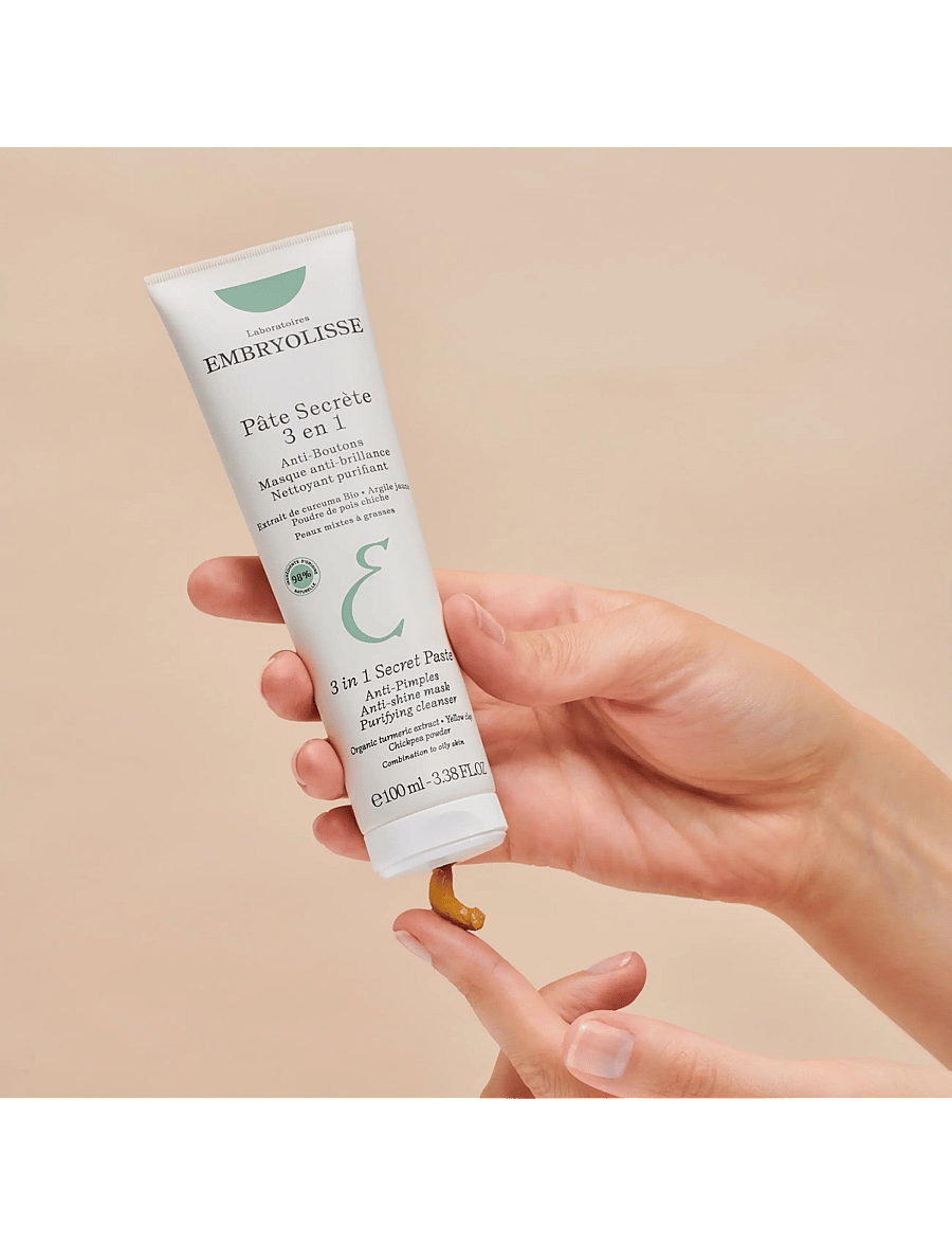 Embryolisse - 3-In-1 Secret Paste 100 ml - sommerens hudpleje - clear - 4