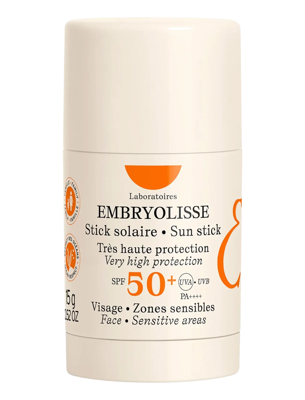 Embryolisse Sun Stick Spf50+ 15 Gr., 15 g, Nude, Solpleje > Krop, Dame