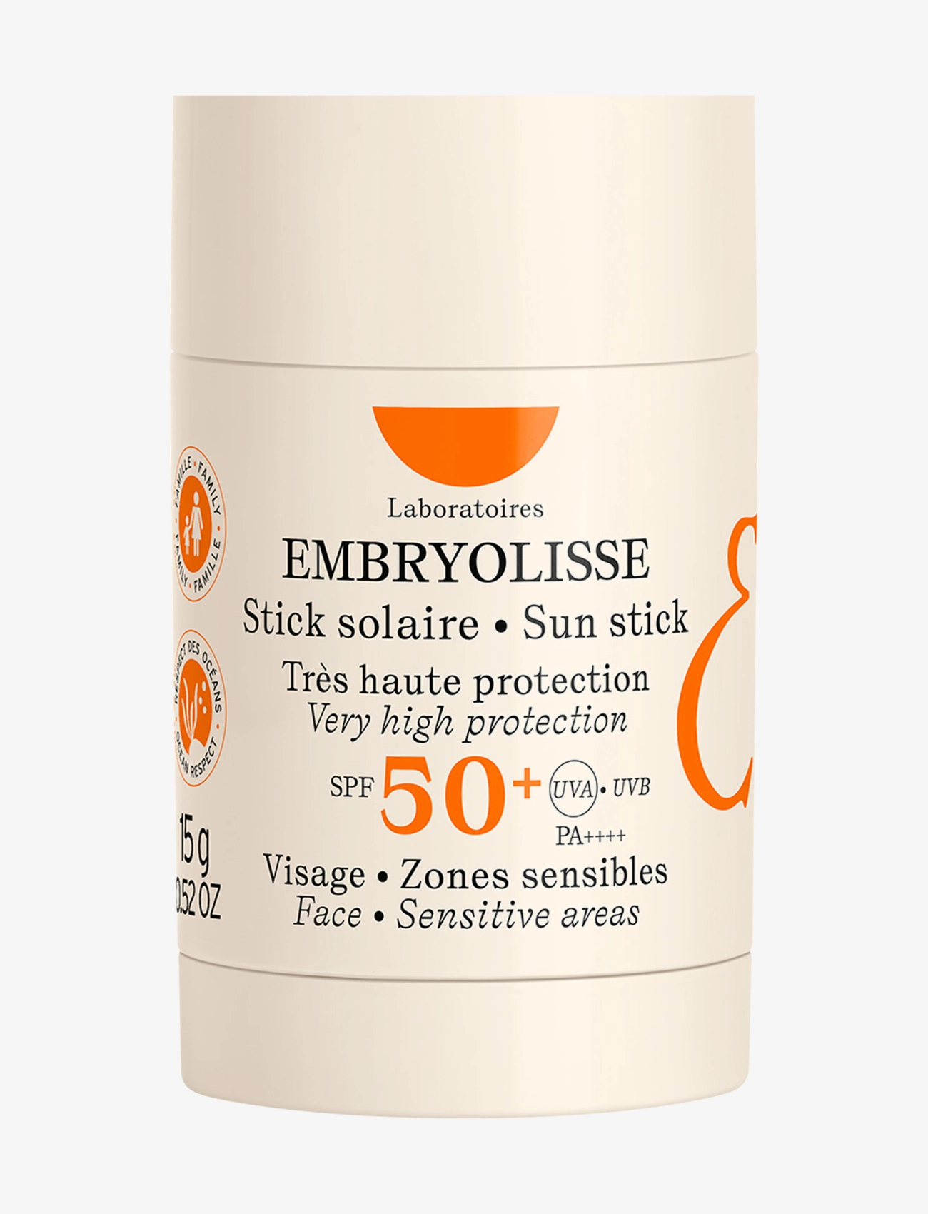 Embryolisse Sun Stick SPF50+ 15 gr. - Solprodukter - CLEAR / undefined