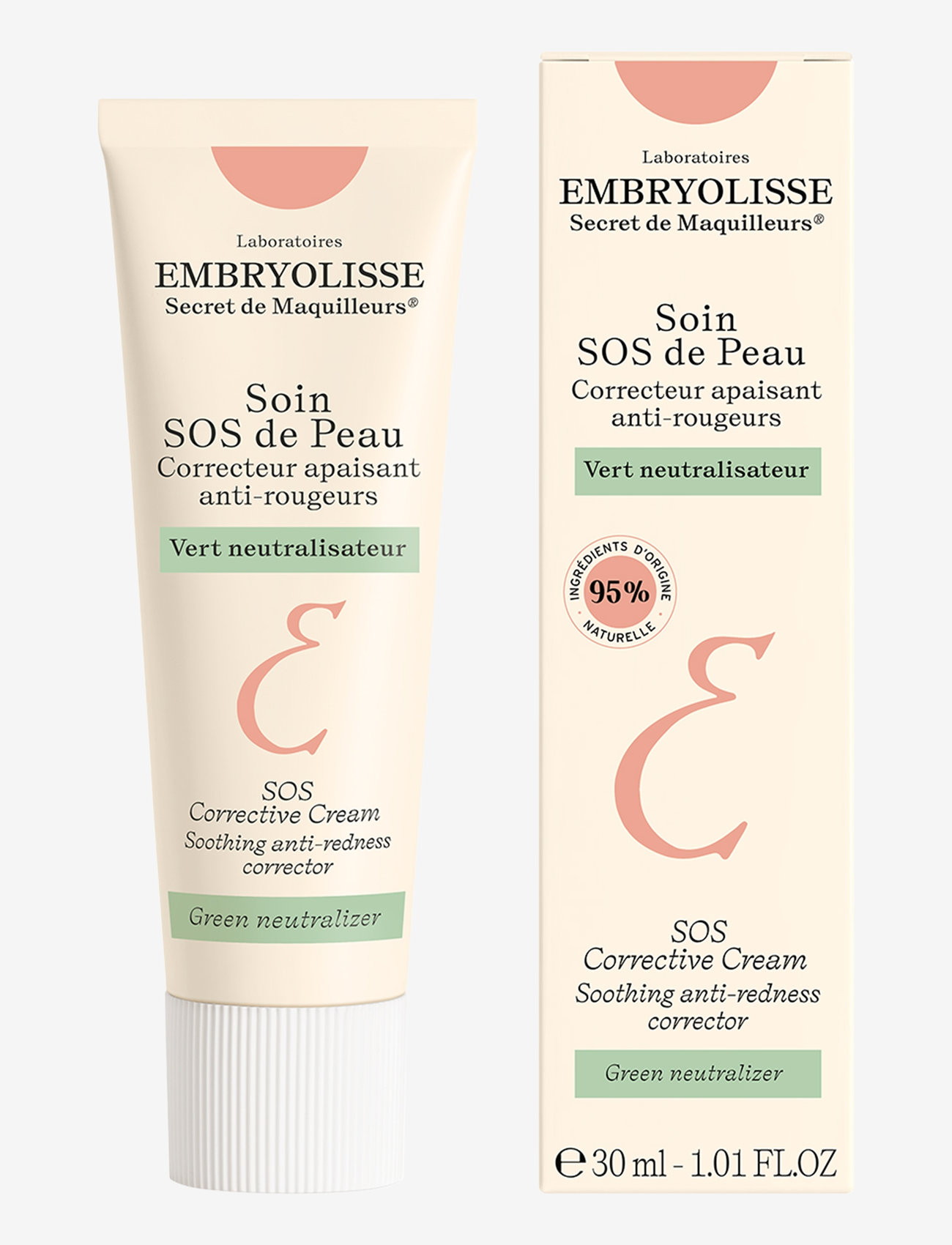 Embryolisse - CORRECTIVE GREEN SOS CREAM 30 ML - day cream - clear - 0