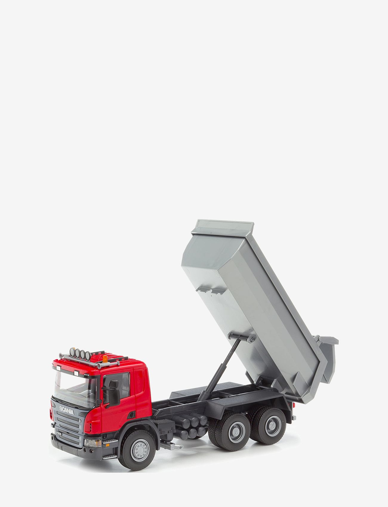 EMEK - AVFALLSBIL 3-AXLAD RÖD 1:25 - multi - 0