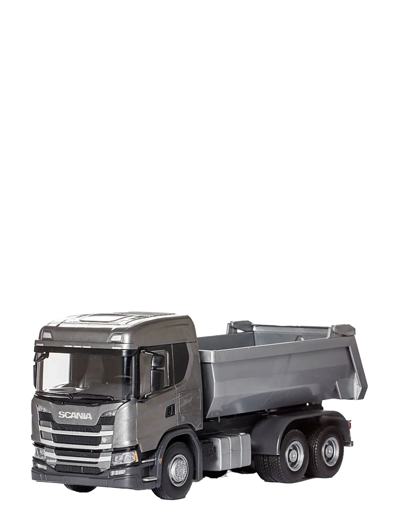 EMEK Scania Nr Tipplastbil, Grå, One Size, Silver, Legetøjskøretøjer > Byggebiler, Børn