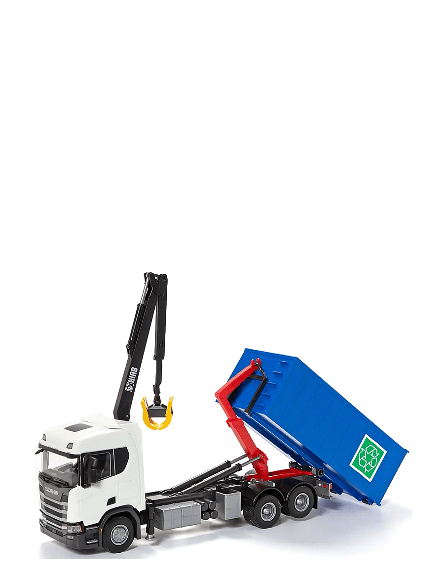 EMEK - SCANIA RECYCLE TRUCK W CRANE - skraldebiler - multi - 1