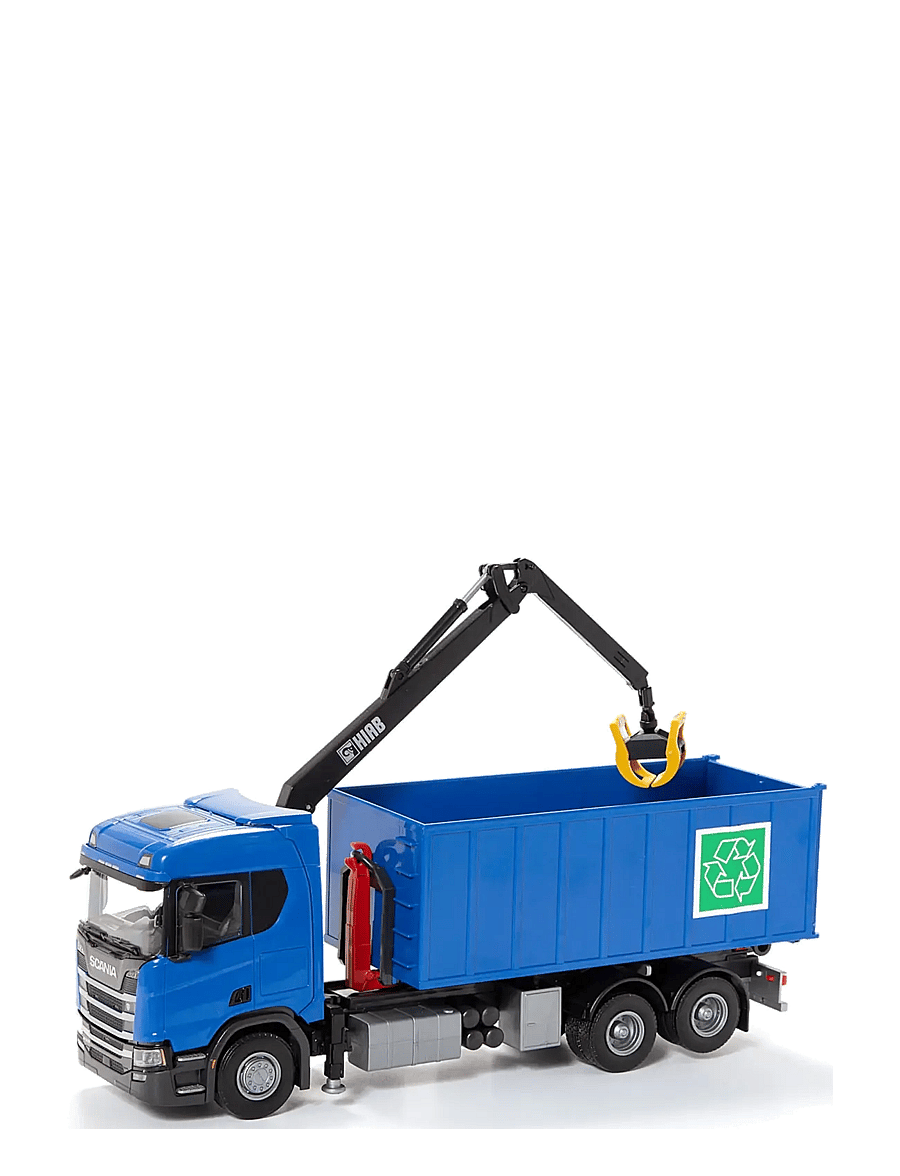 EMEK - SCANIA RECYCLE TRUCK W CRANE - byggmaskiner - multi - 0