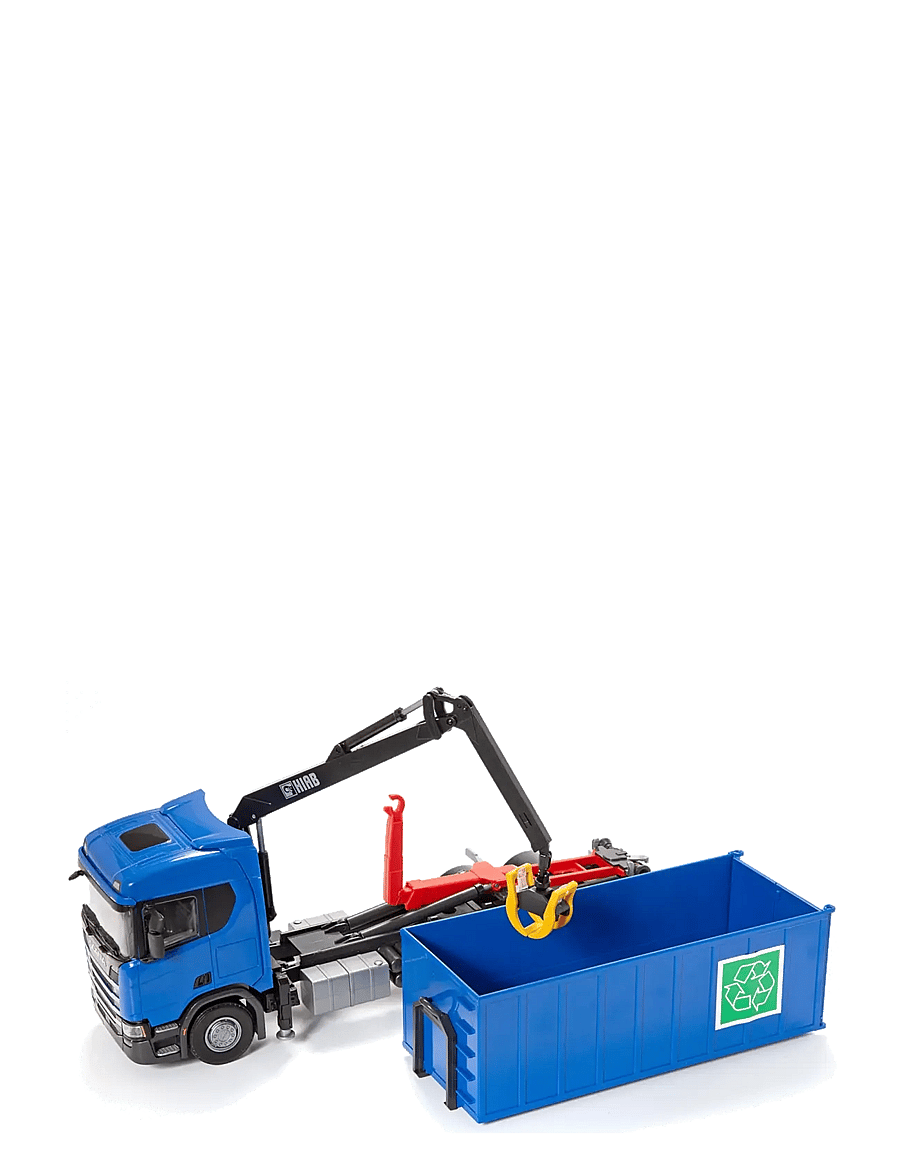 EMEK - SCANIA RECYCLE TRUCK W CRANE - byggmaskiner - multi - 1