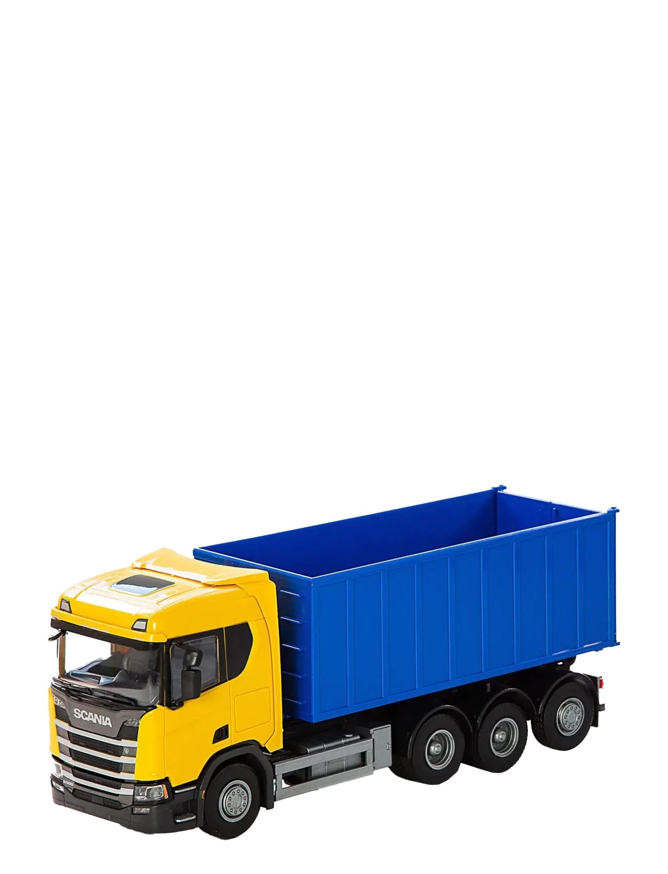 EMEK - SCANIA LASTVÄXLARE HÖGT FLAK GUL - lastbiler - multi - 1