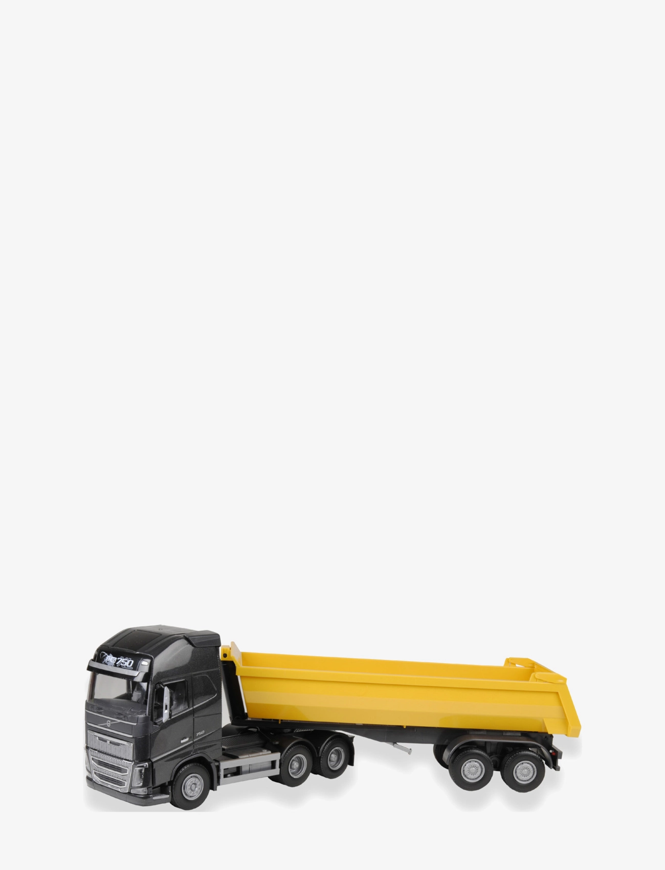 EMEK Volvo Fh16/750 Semi Svart Gul, One Size, Multi/patterned, Legetøjskøretøjer > Lastbiler, Børn