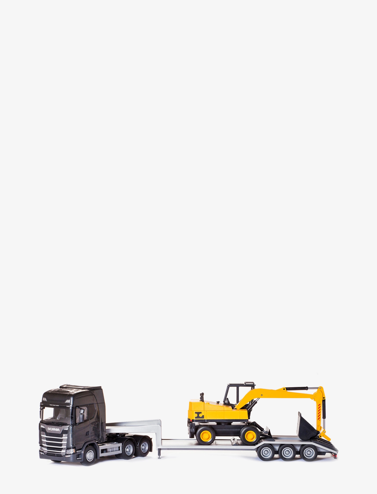 EMEK SCANIA LASTARE GRÄVMASKIN 1:25 - 4 for 3 - MULTI / multi