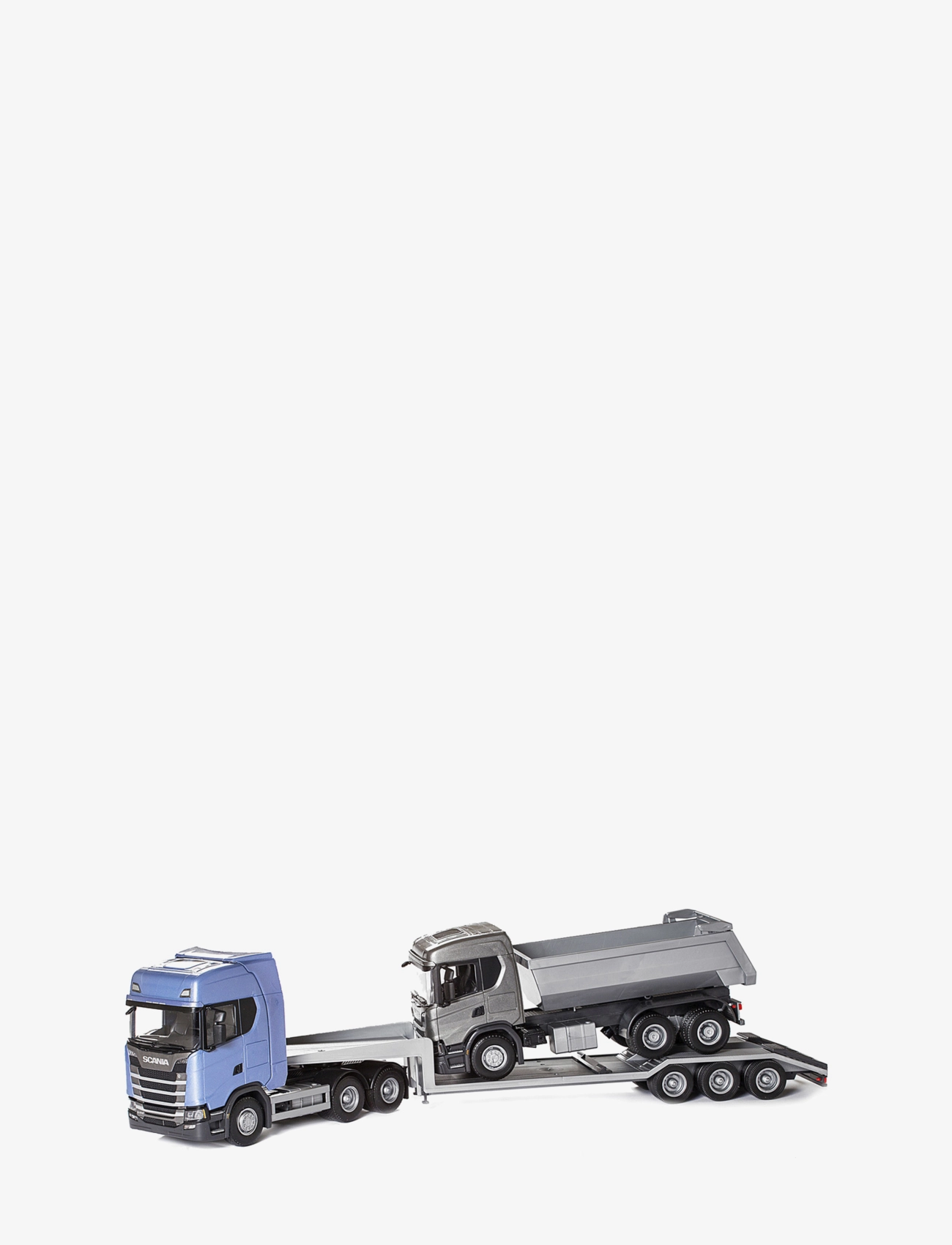 EMEK Lastare S Blue Low 1:25, One Size, Multi/patterned, Legetøjskøretøjer > Lastbiler, Børn