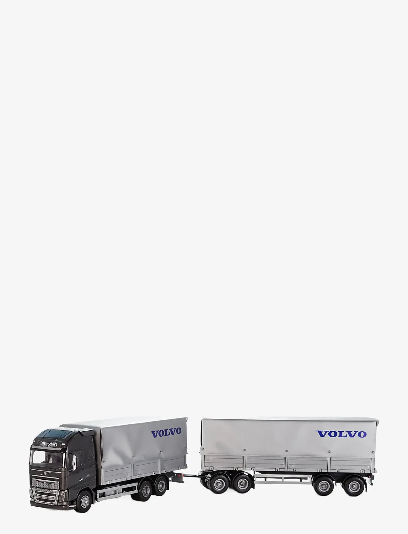 EMEK - VOLVO FH16TRUCK+TRAILER, BLACK - legetøjsbiler - multi - 0