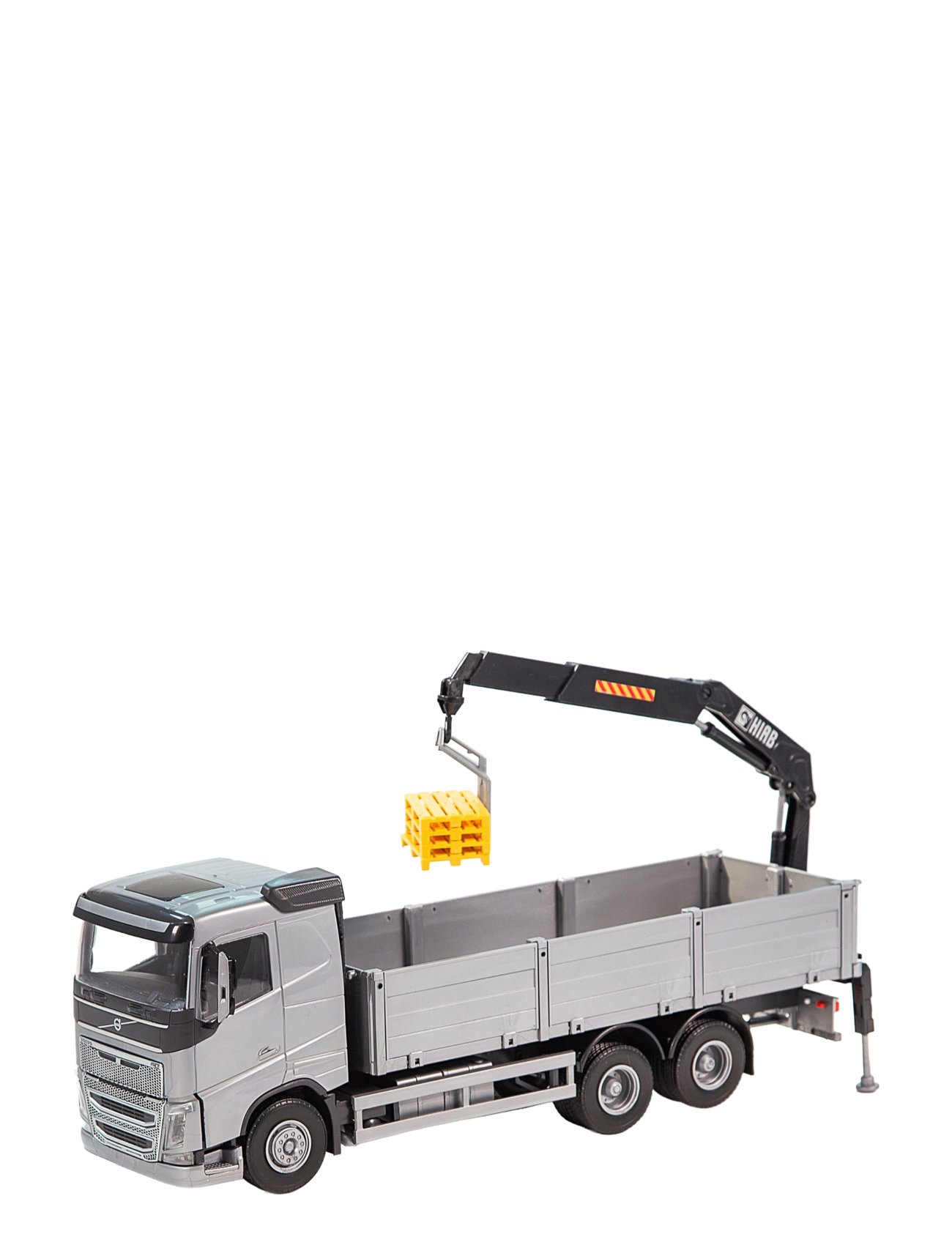 EMEK Volvo Kranlastbil, Silver, One Size, Silver, Legetøjskøretøjer > Byggebiler, Børn