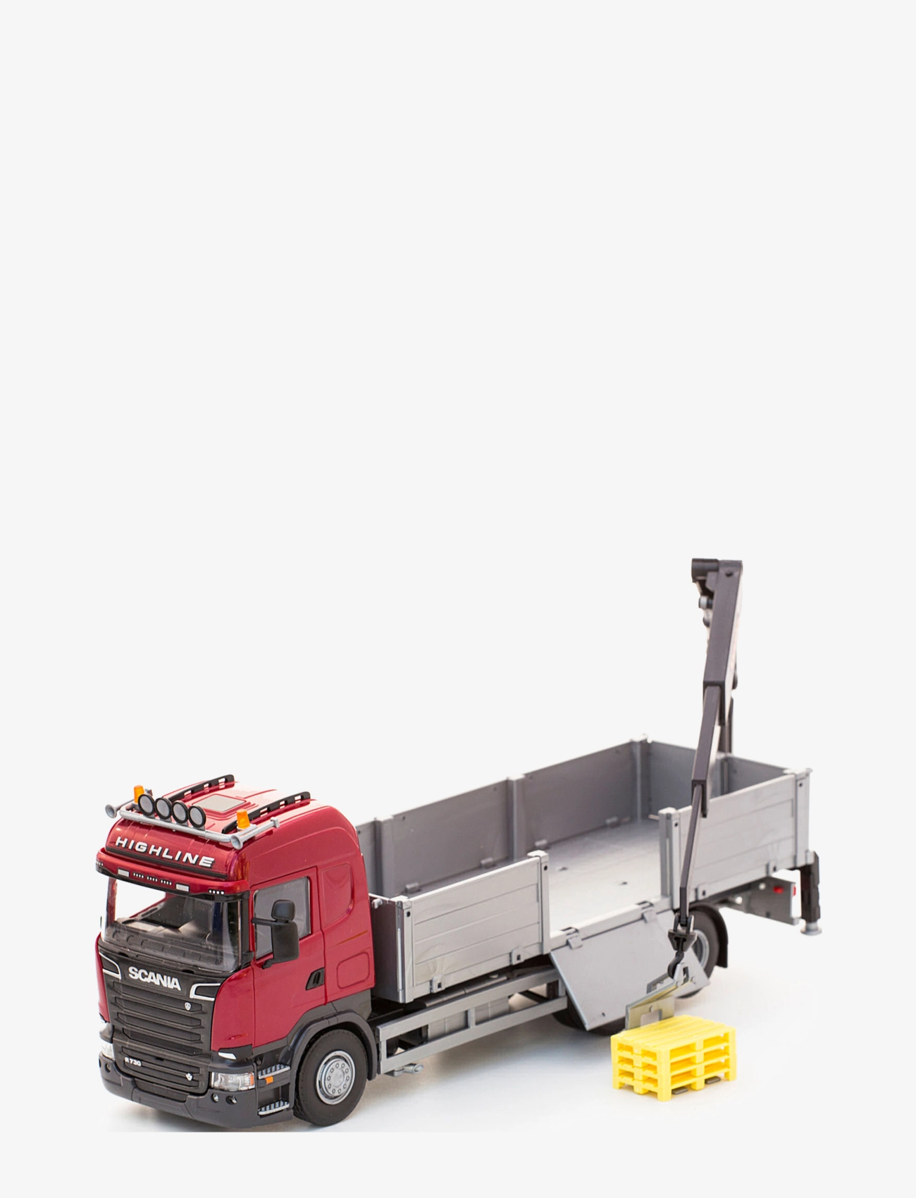 EMEK Emek Lastbil Scania Röd 1:25, SCALA 1:25, Multi/patterned, Legetøjskøretøjer > Byggebiler, Børn