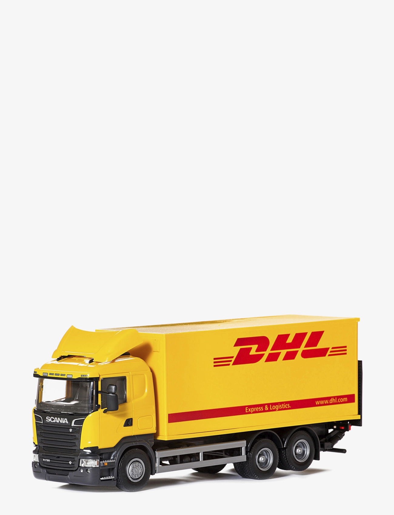 EMEK Emek Transportbil Dhl 1:25, SCALA 1:25, Multi/patterned, Legetøjskøretøjer > Byggebiler, Børn