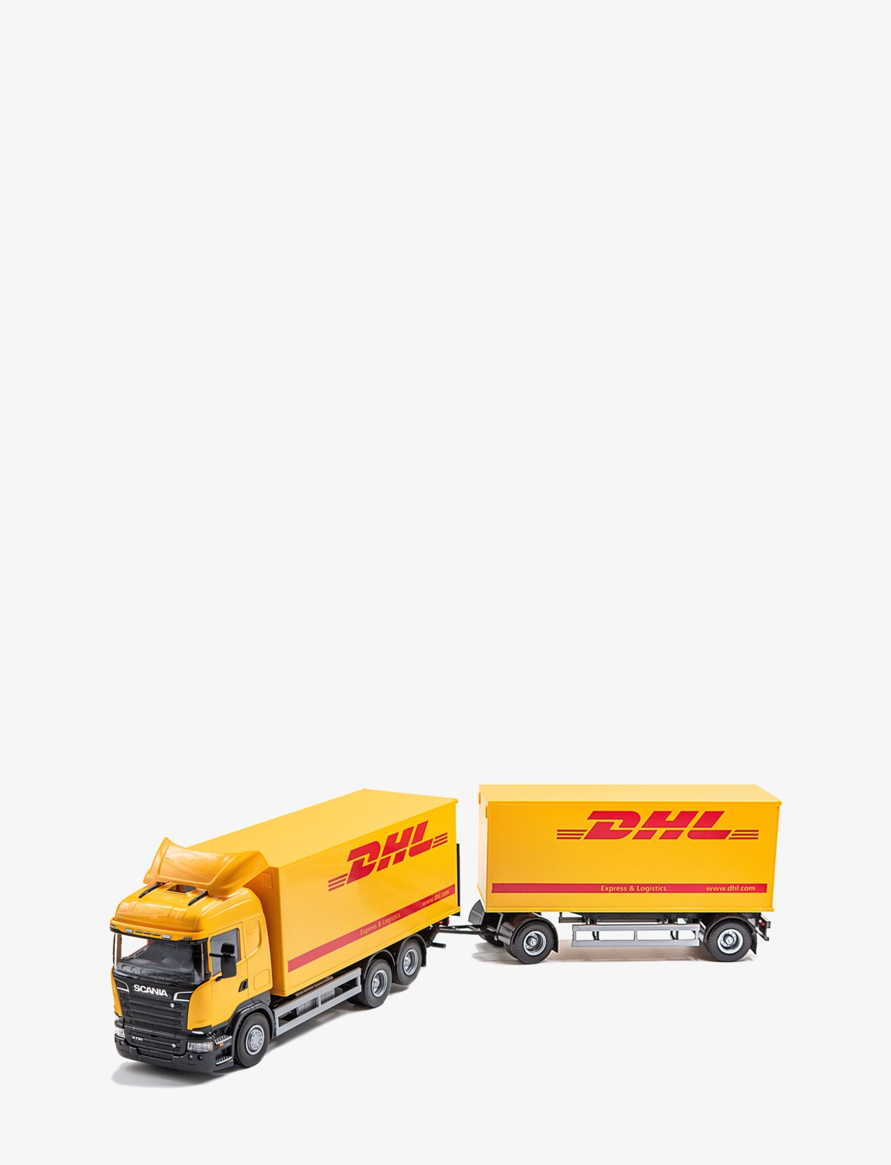 EMEK Scania Distri.bil & Släp, Dhl, Børn, Trucks, Multi/mønstret, Str: ONE SIZE
