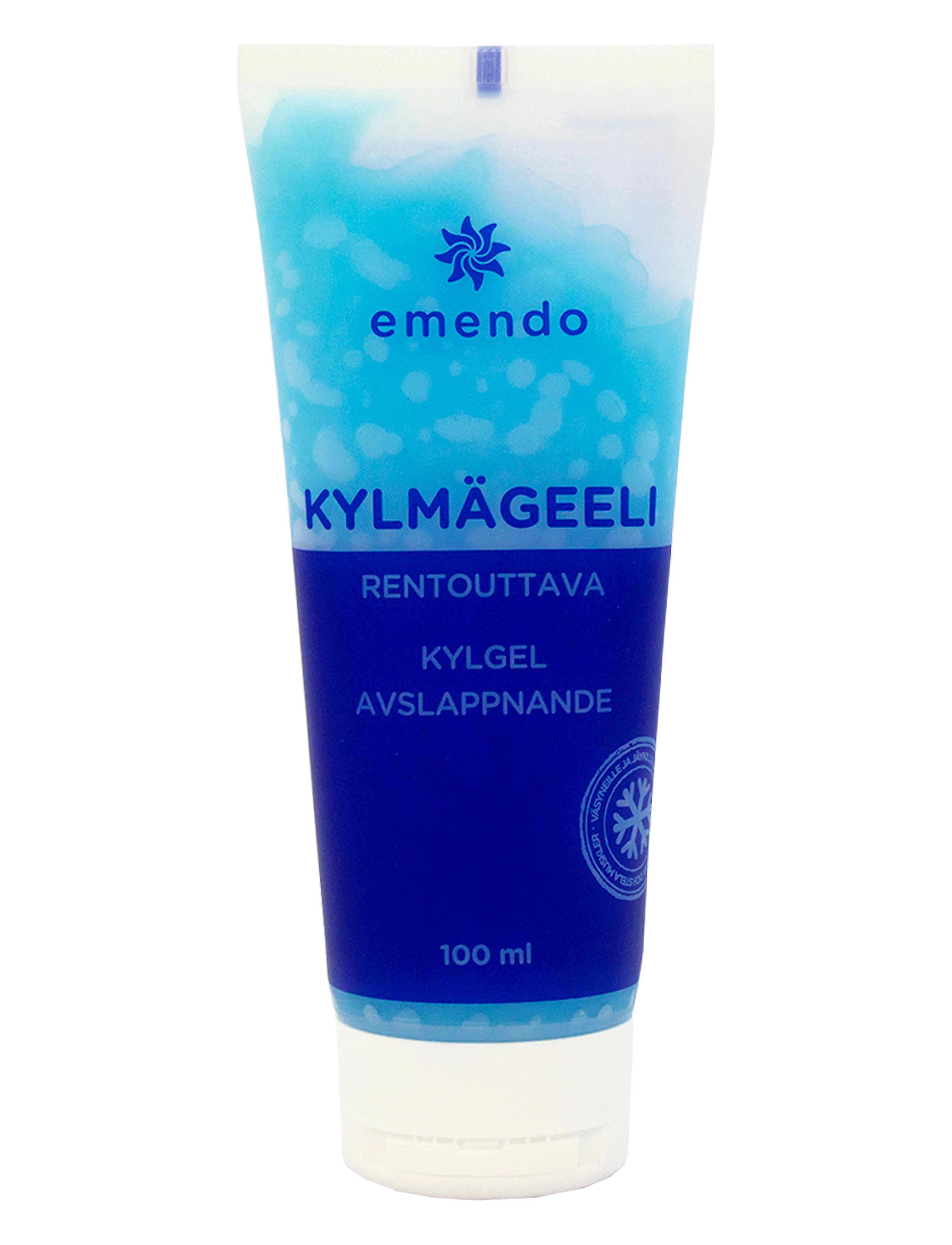 Emendo Cold Gel, Bodylotion, Blå, Str: 100 ml