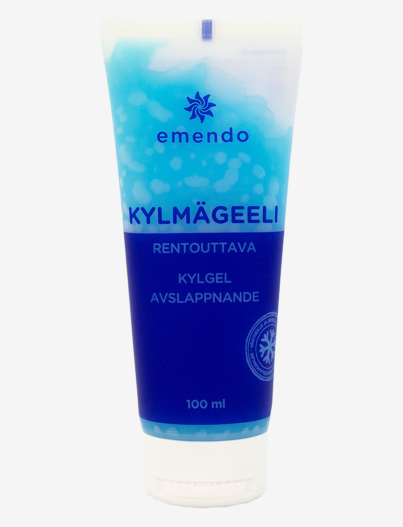 Emendo - Cold gel - body lotion - blue - 1