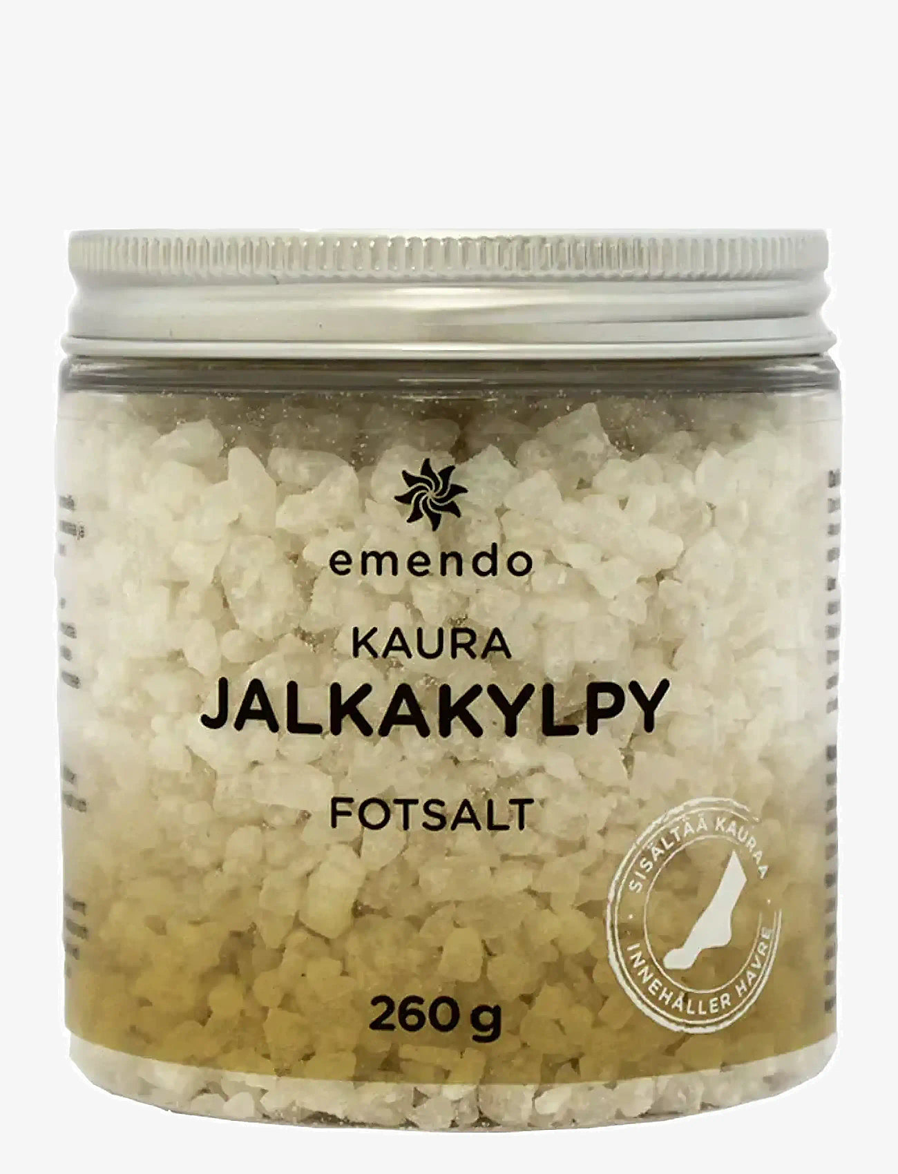 Emendo - Foot soak Oat 260 g - kehahooldus sauna jaoks - beige - 0