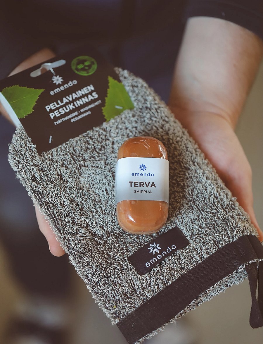 Emendo - Tar soap - seebid - brown - 0