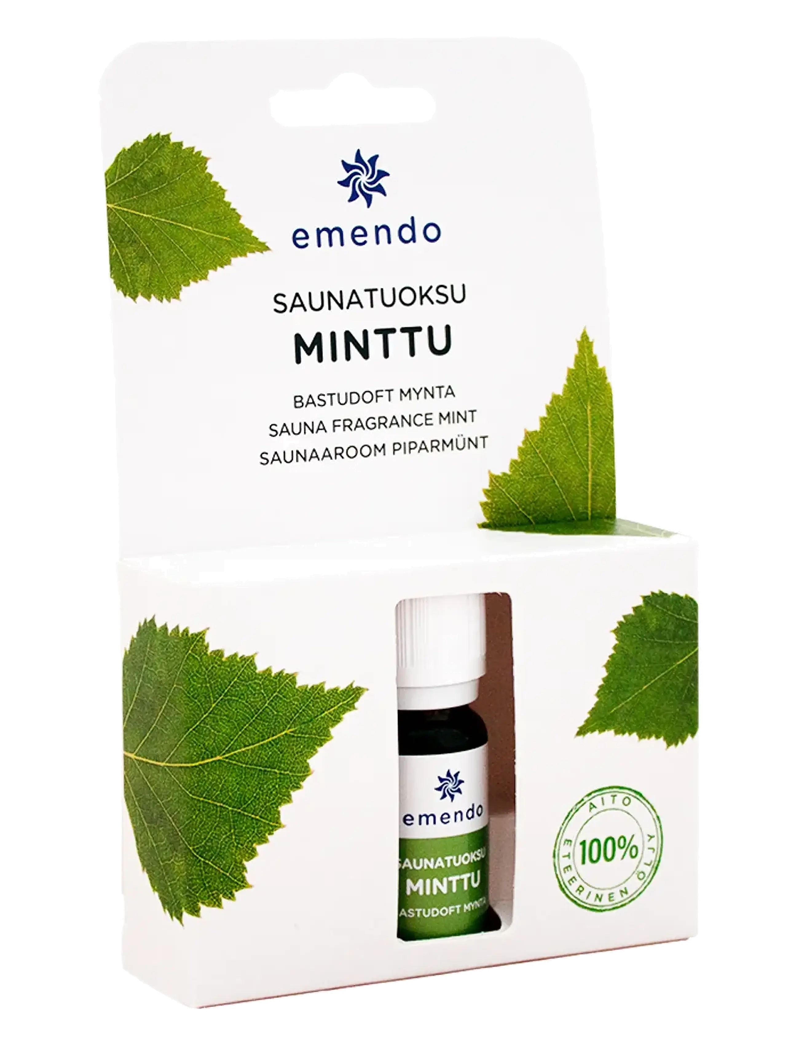 Emendo Sauna Fragrance Mint, Body Vinegar & Dressing Bottless, Nude, Str: 10 ml