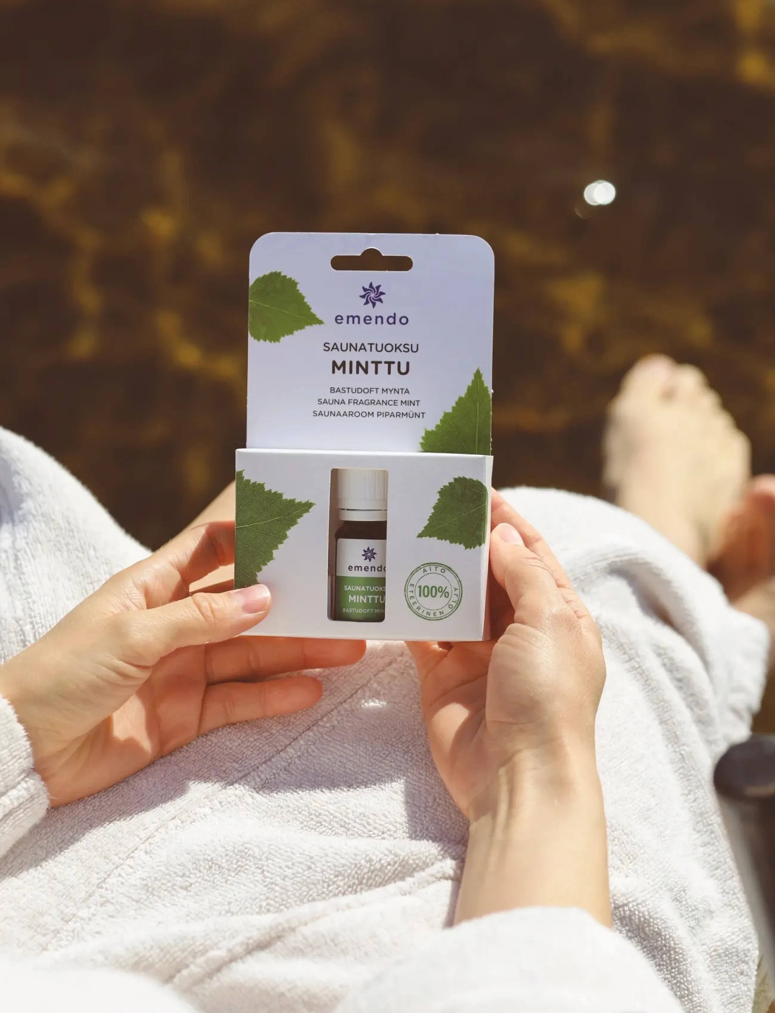 Emendo Sauna Fragrance Mint, 10 ml, Nude, Krop > Kropsolier, Dame
