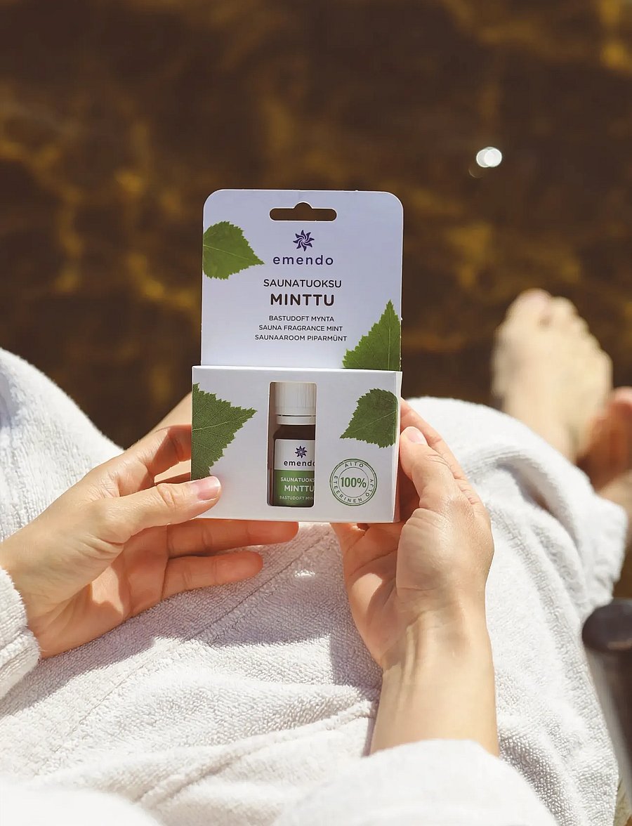 Emendo - Sauna fragrance Mint - sauna lõhnad - white - 0