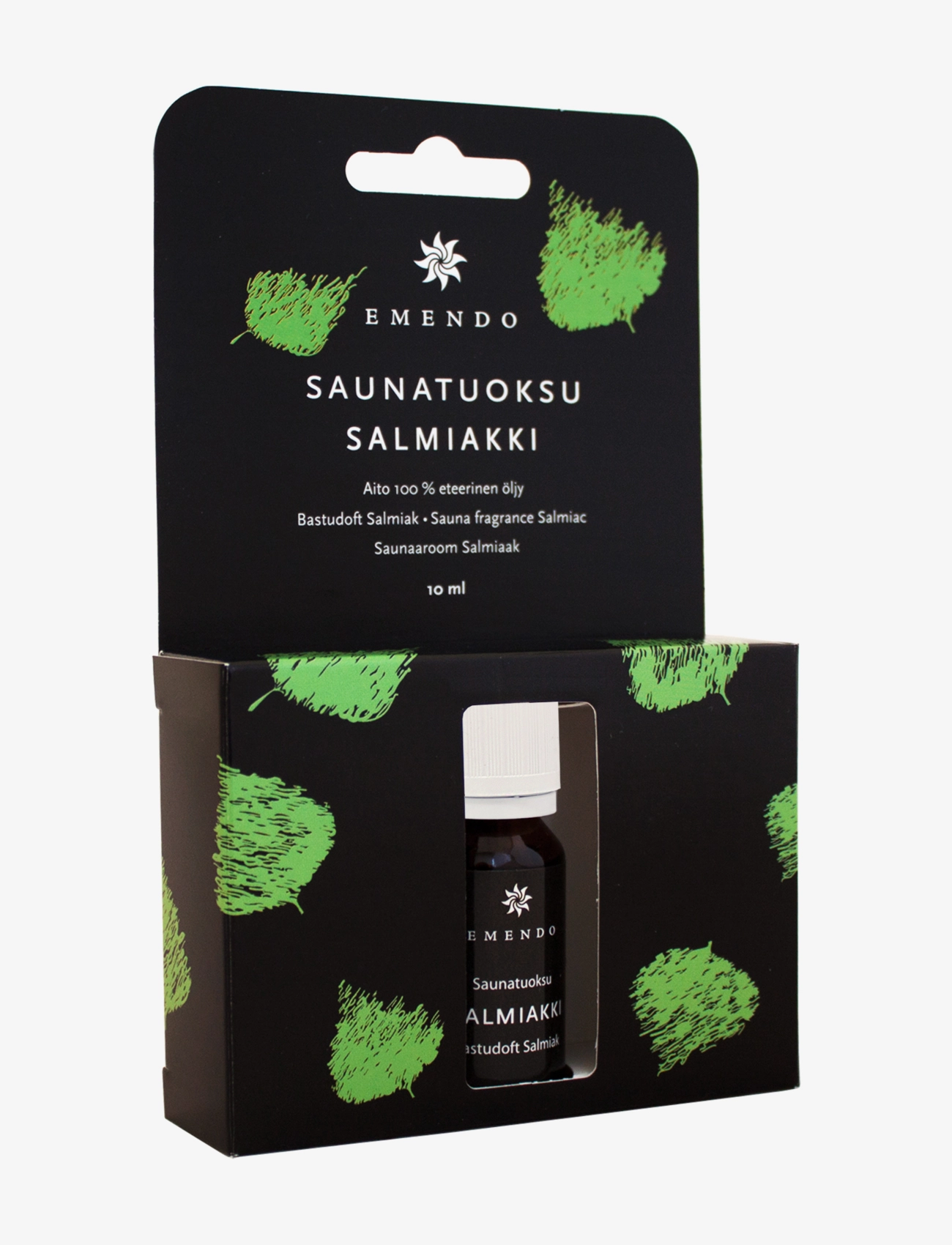 Emendo Sauna fragrance Salmiac - Bastu - BLACK / clear