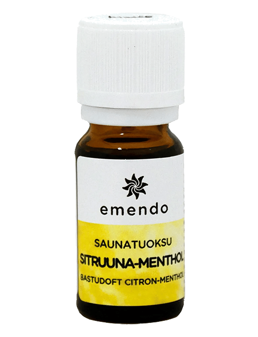 Emendo - Sauna fragrance Lemon-Menthol - bastudofter - yellow - 2