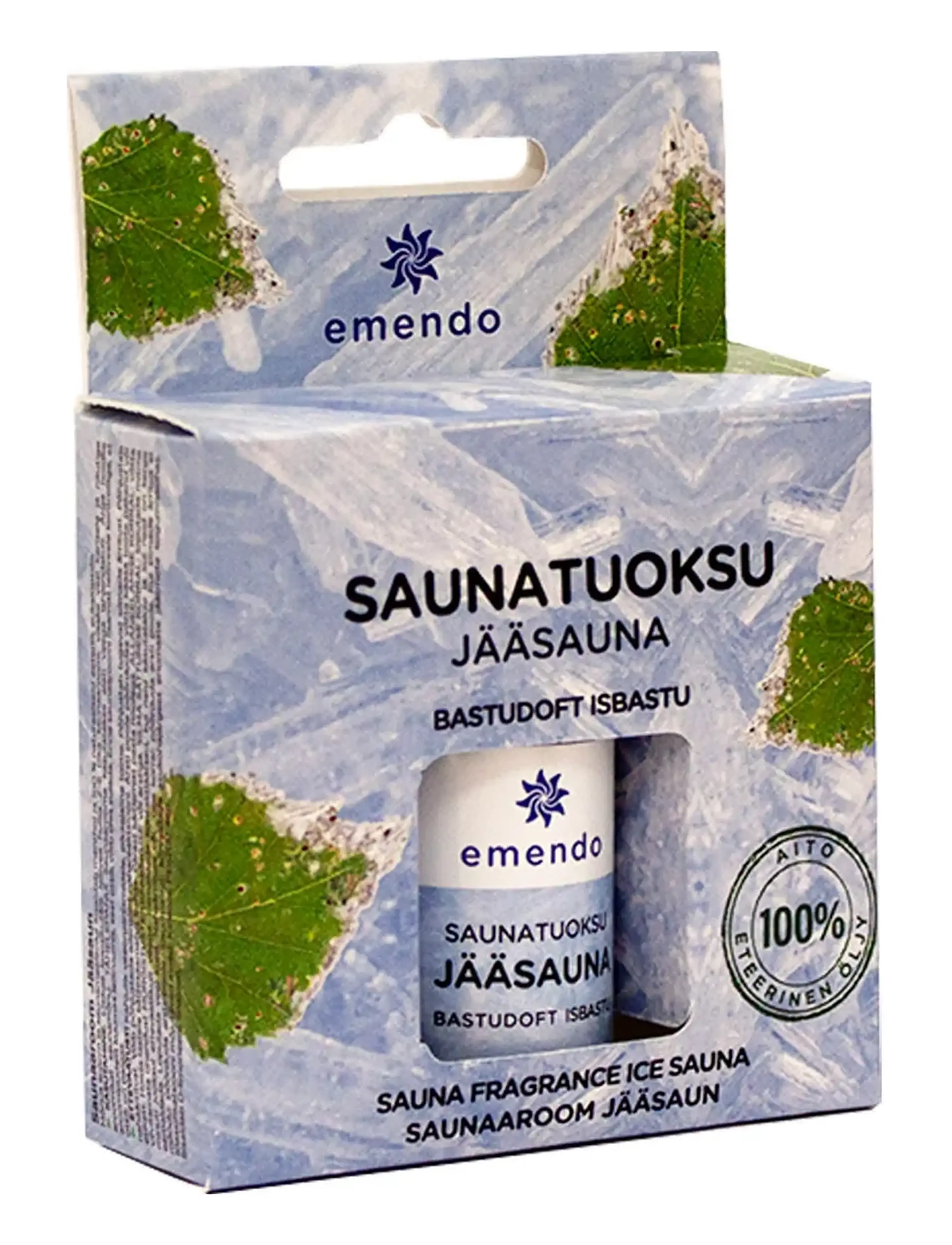 Emendo Sauna fragrance Ice Sauna 10 ml - Rūpestinga mada - LIGHT BLUE / blue
