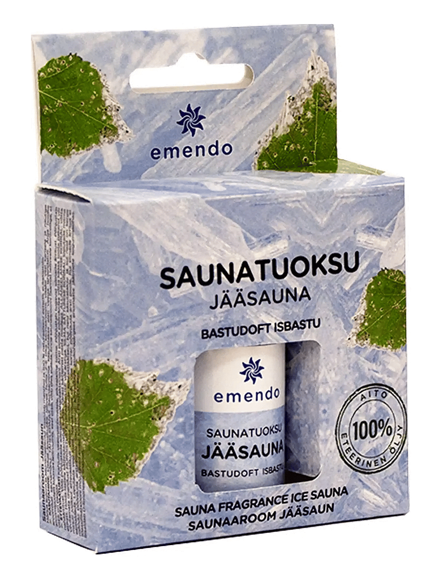 Emendo - Sauna fragrance Ice Sauna 10 ml - tuoksut saunaan - light blue - 1