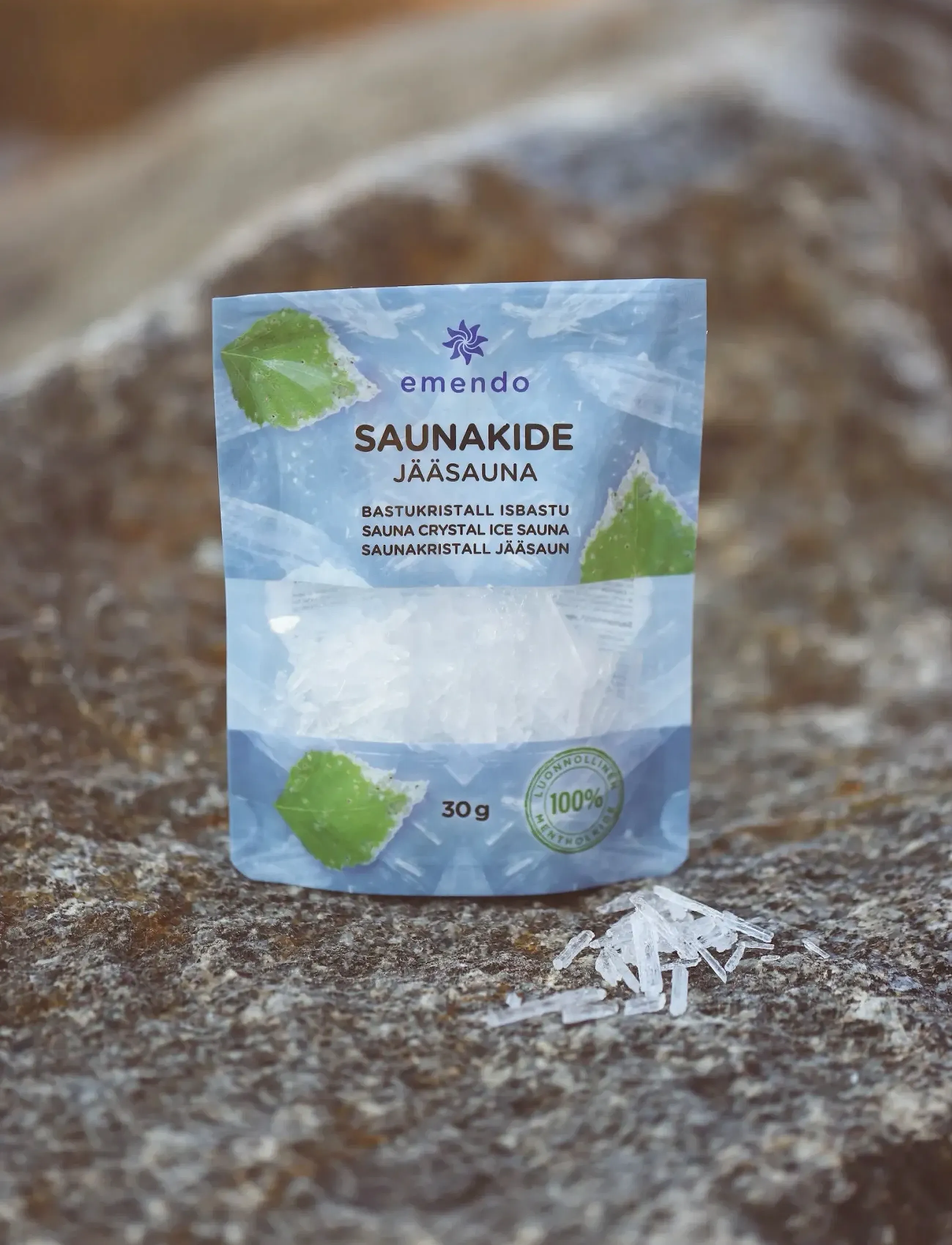 Emendo Sauna Crystal Ice Sauna 30 G, 30 G, Blue, Sauna > Sauna Scents, Dame