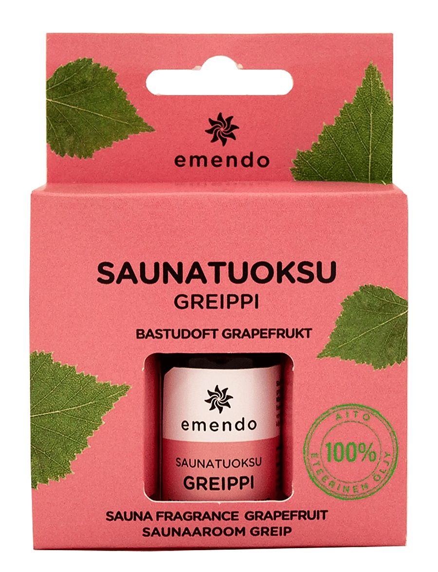Emendo - Sauna fragrance Grapefruit 10 ml - sauna lõhnad - pink - 0