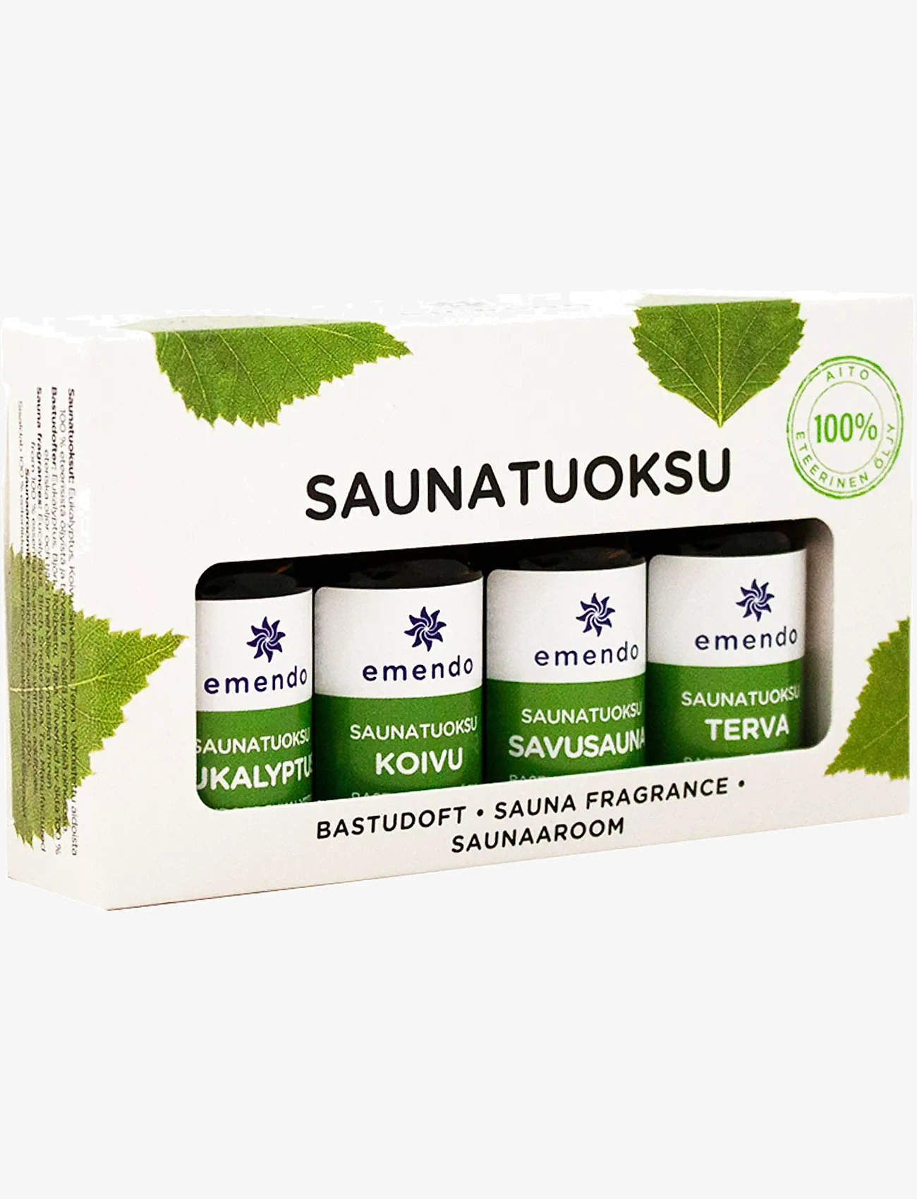 Emendo - Sauna fragrances - sauna scents - white - 1