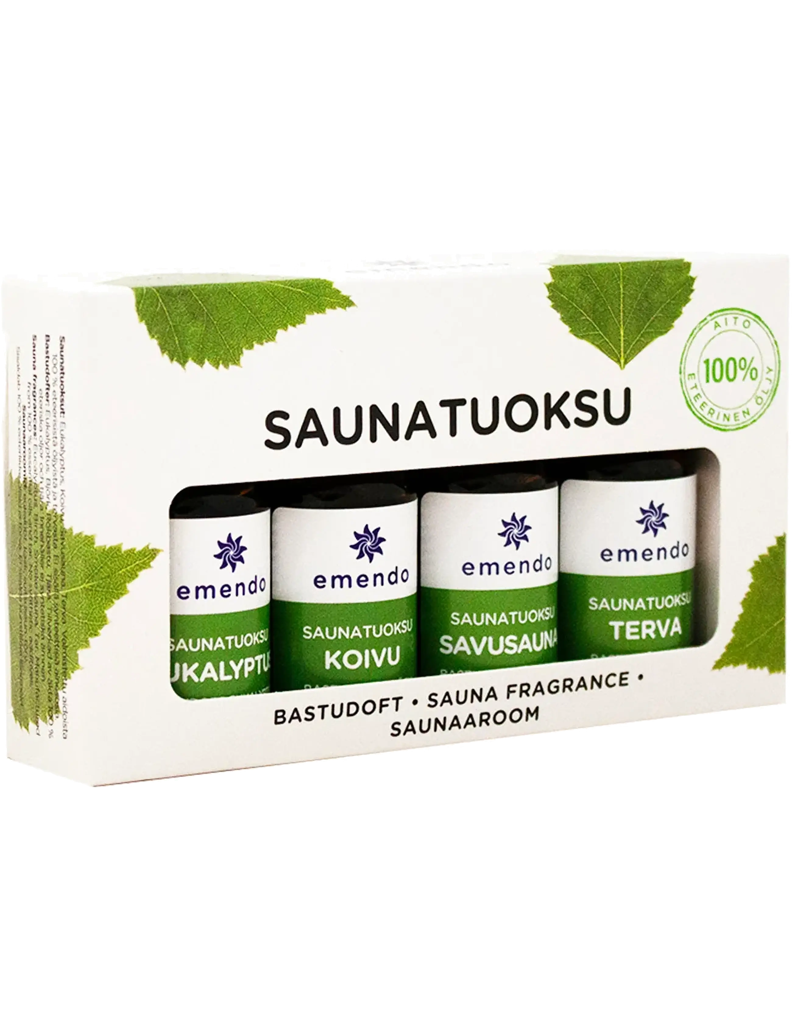 Emendo Sauna fragrances - Bastu - WHITE / clear