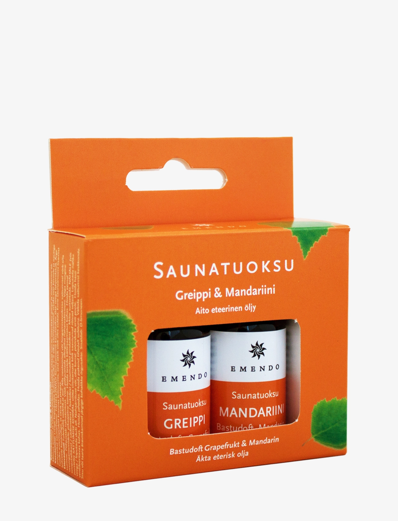Emendo Sauna Fragrance Grapefruit & Mandarin, Body Vinegar & Dressing Bottless, Nude, Str: 10 ml