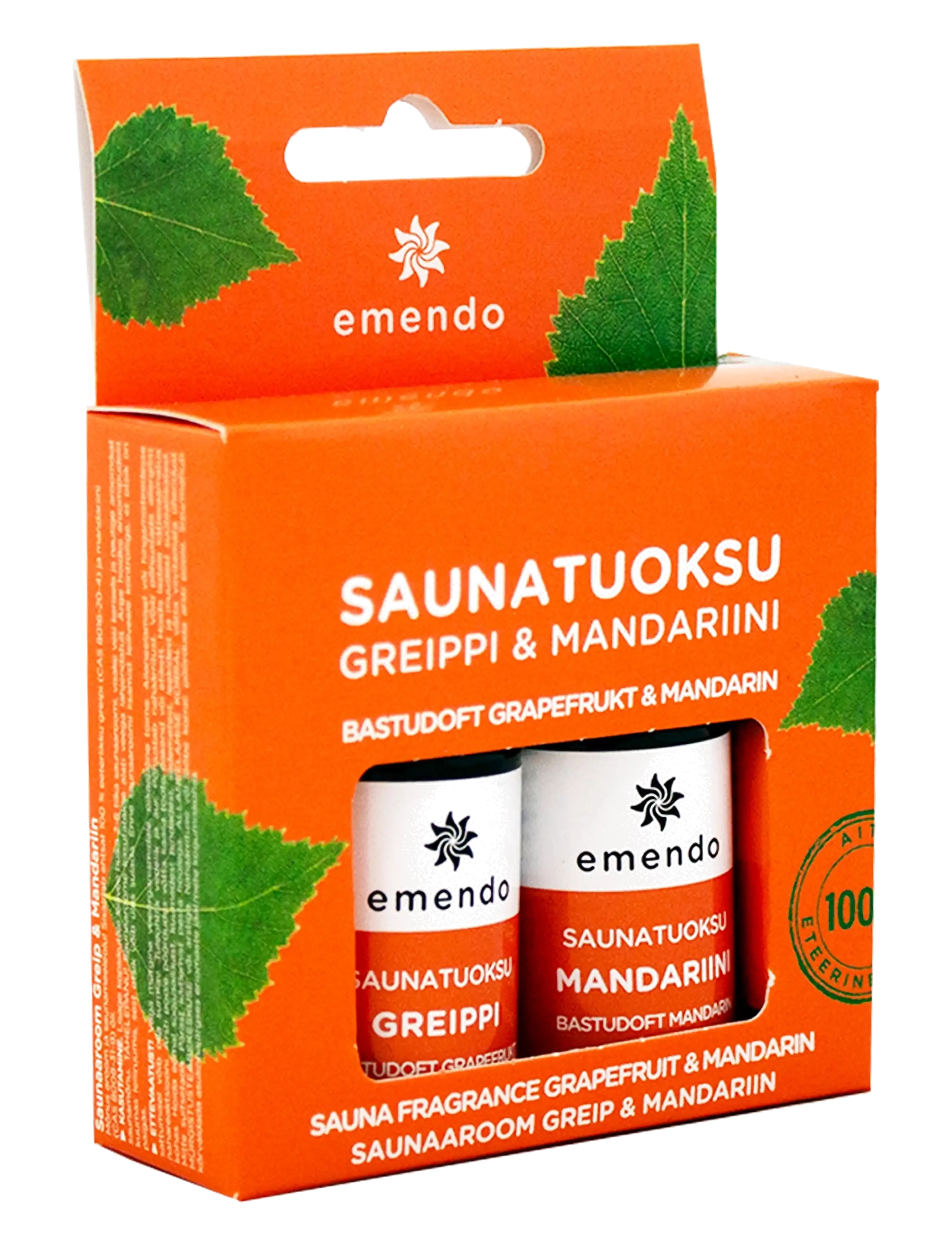 Emendo Sauna fragrance Grapefruit & Mandarin - Vaata kõiki - ORANGE / clear