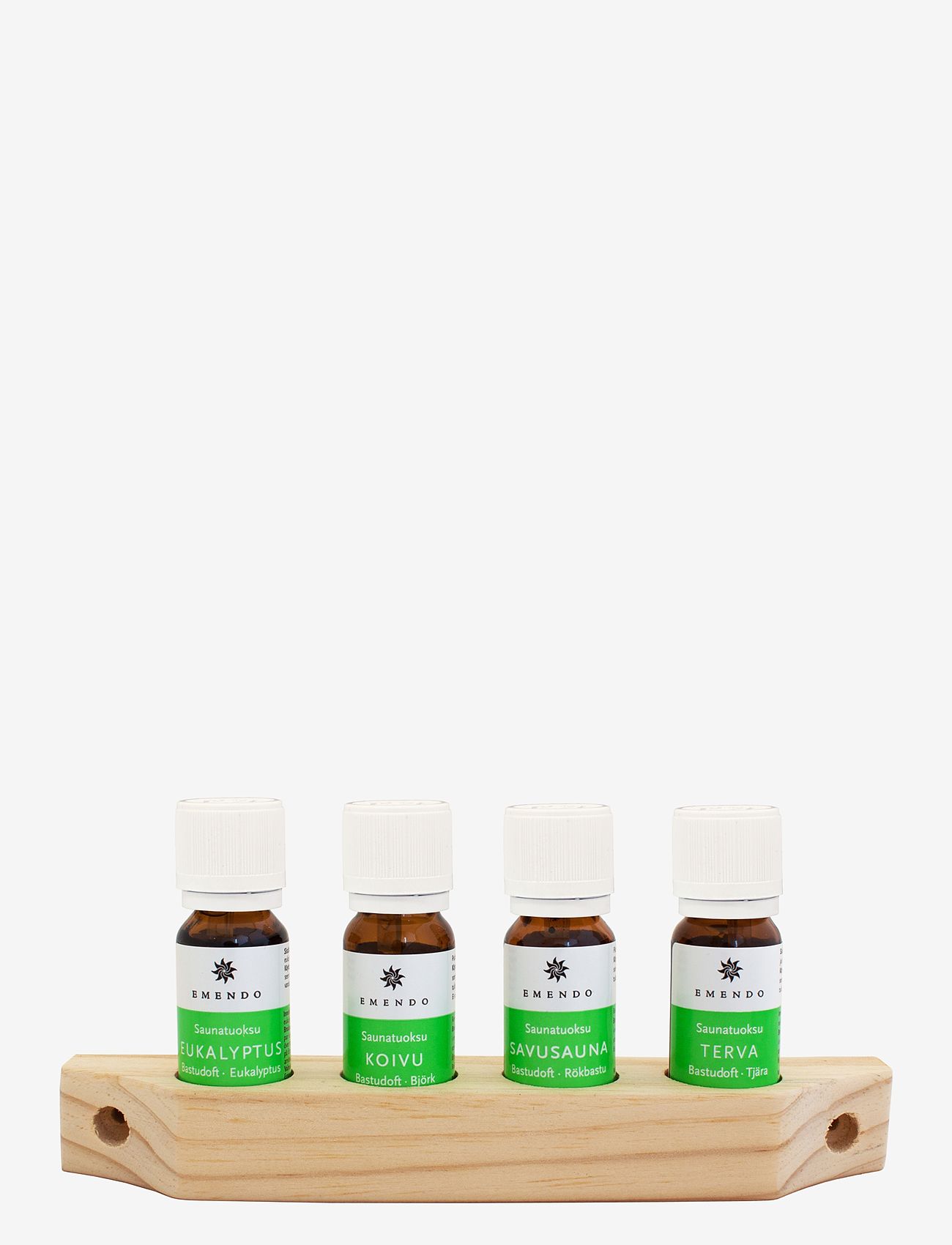 Emendo - Sauna fragrances + wall rac - sauna lõhnad - white - 2