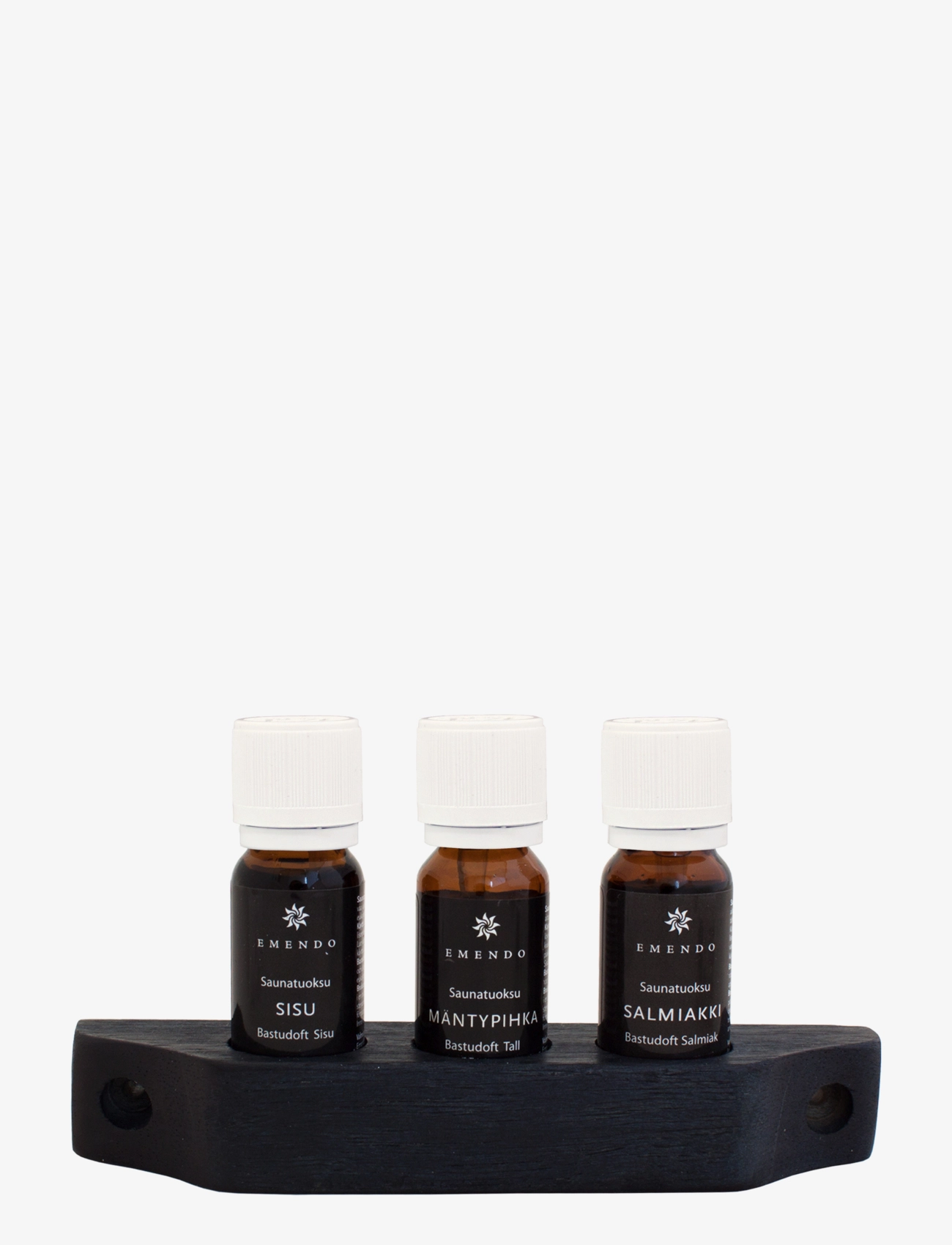 Emendo - Sauna fragrances + wall rac - sauna lõhnad - black - 2