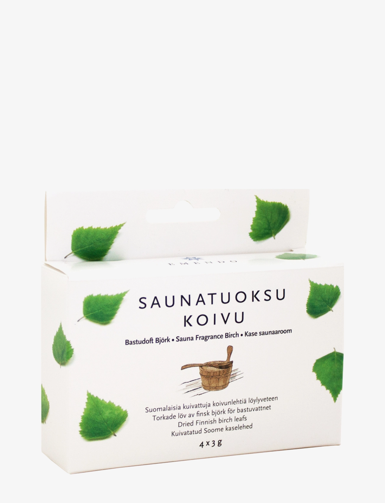 Emendo Sauna Fragrance Birch, Sæbestykke, Nude, Str: 3 g