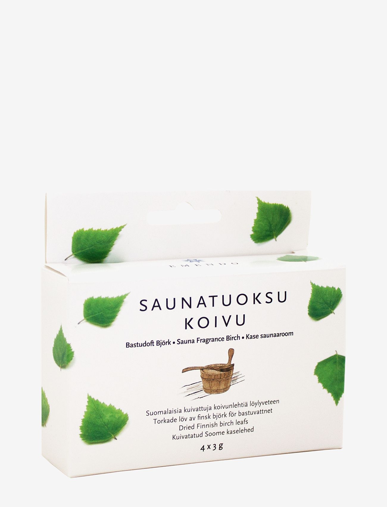 Emendo - Sauna fragrance Birch - sæbebarer - white - 0