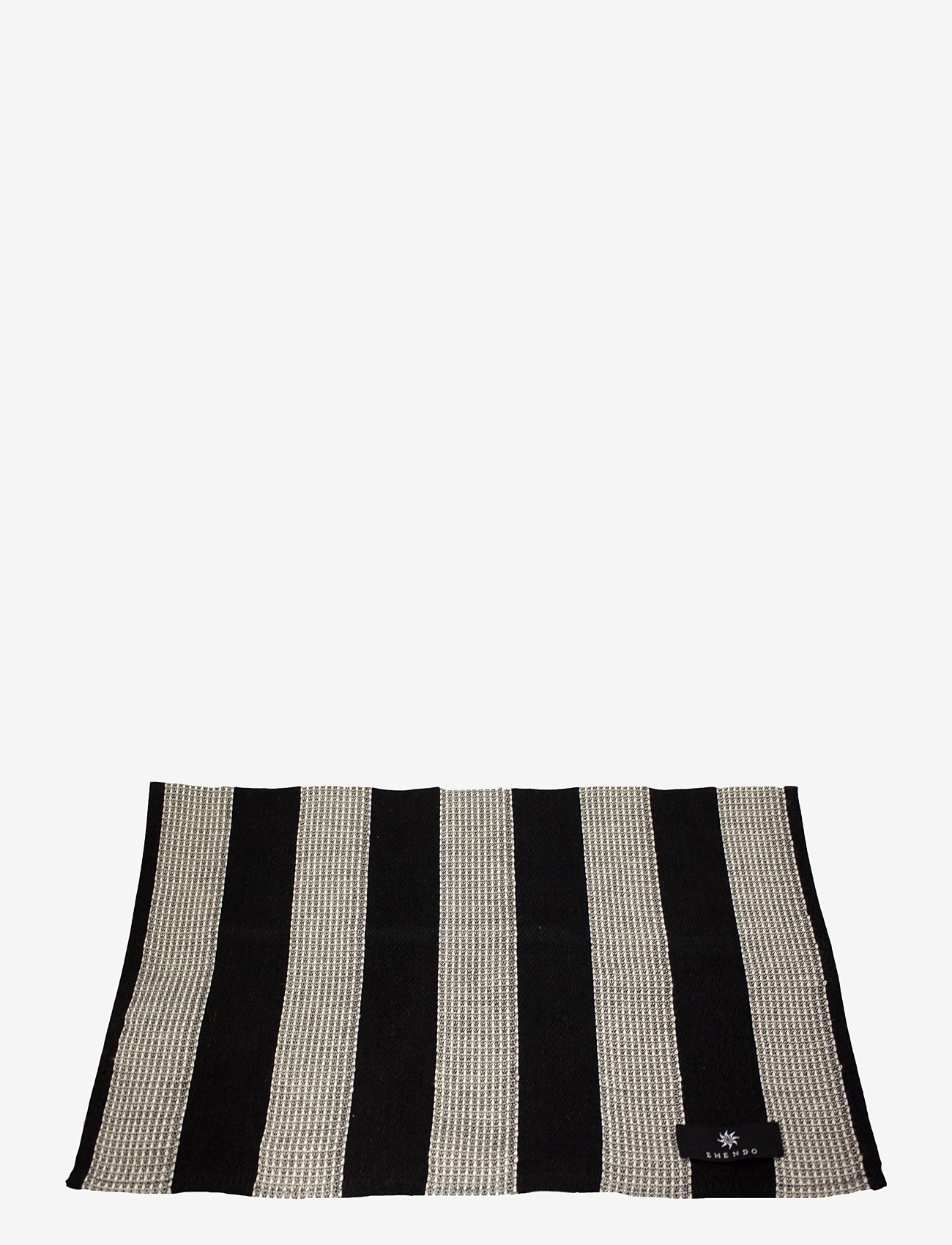 Emendo - Sauna seat cover - accessories for sauna - black - 0