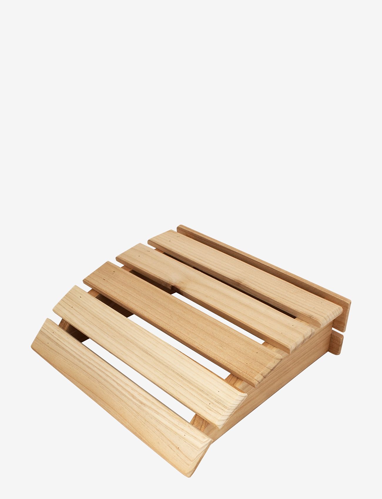 Emendo - Wooden head rest - tilbehør til sauna - beige - 1