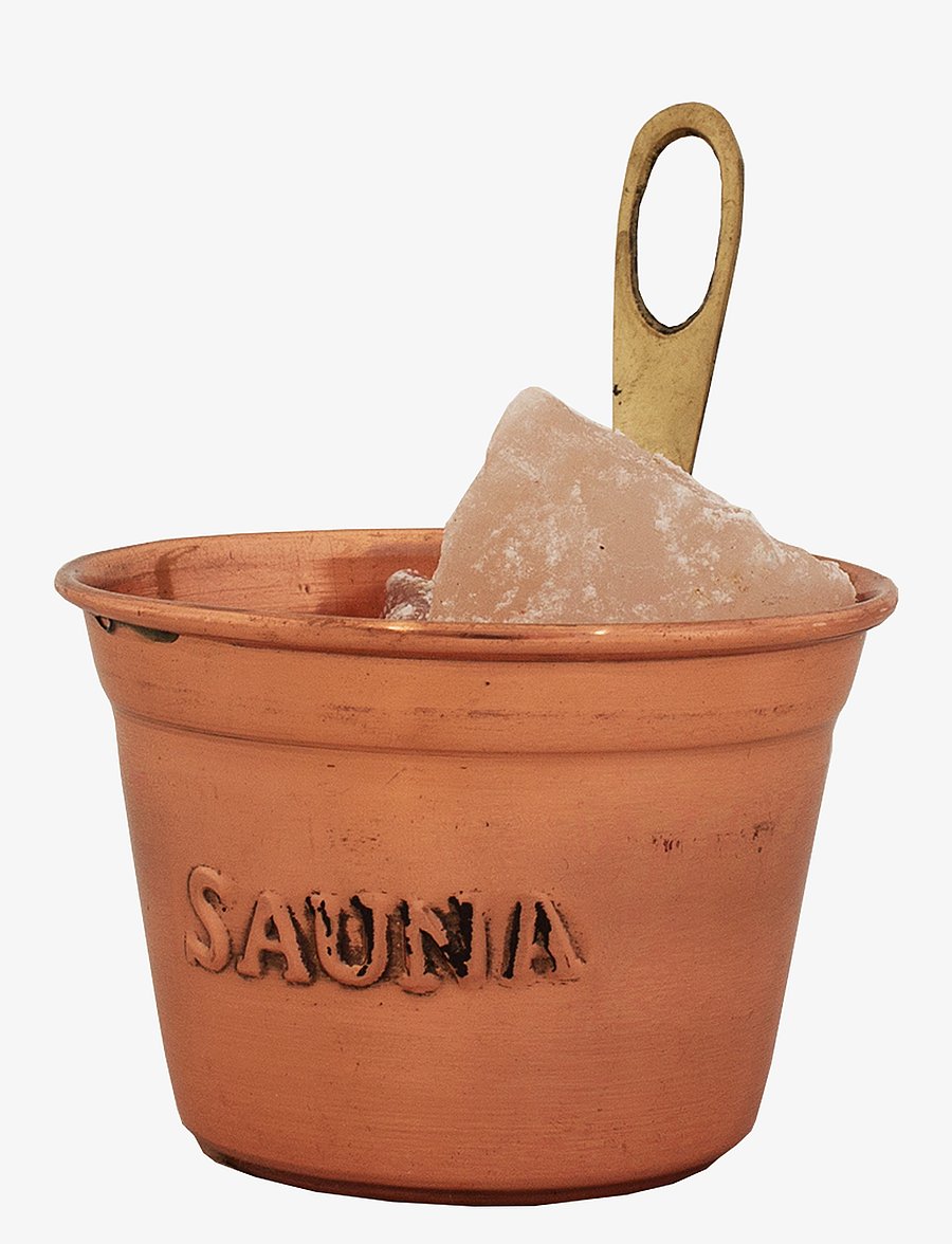Emendo - Sauna salt cup - kehahooldus sauna jaoks - white - 2