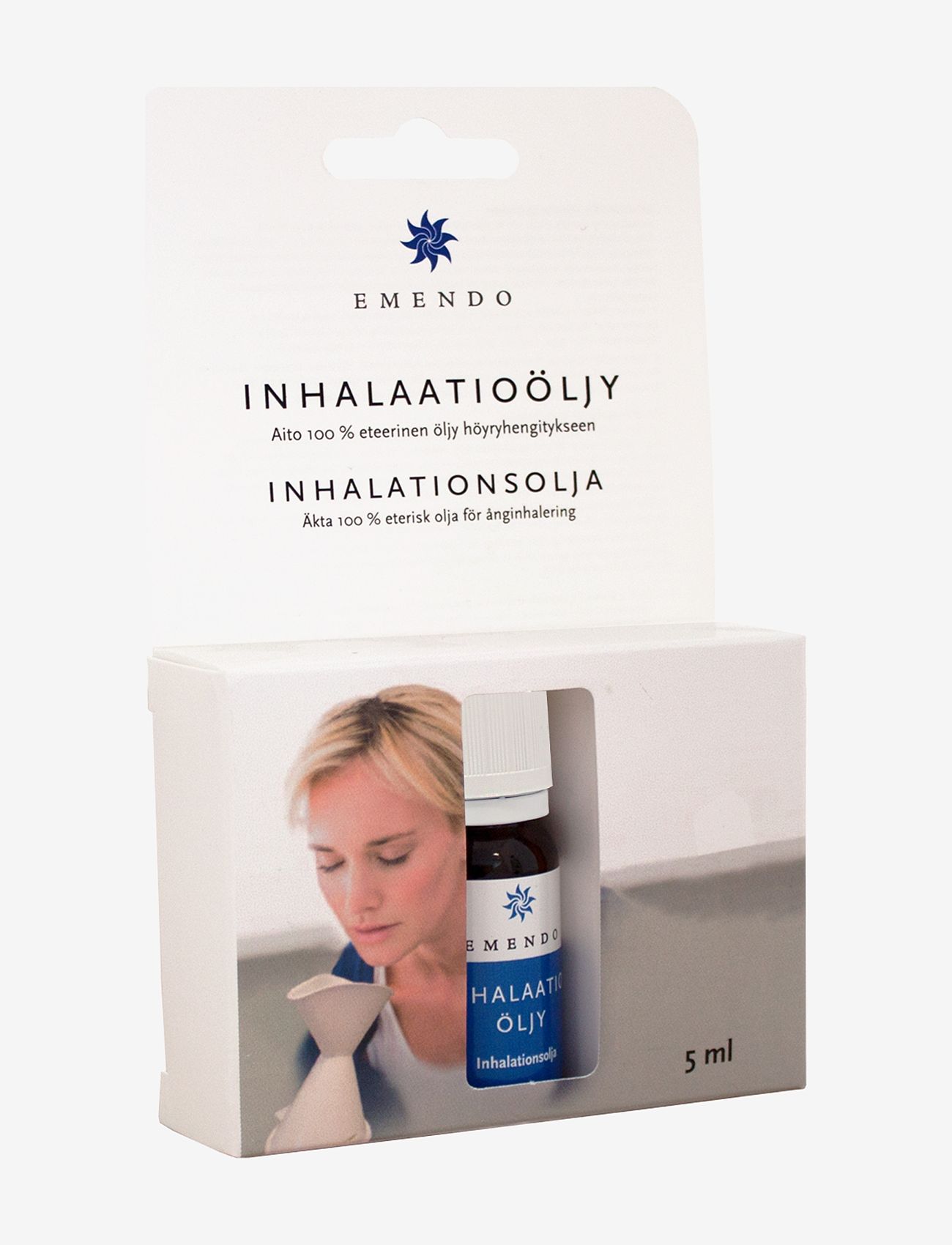 Emendo - Inhalator oil - sauna dufte - white - 0