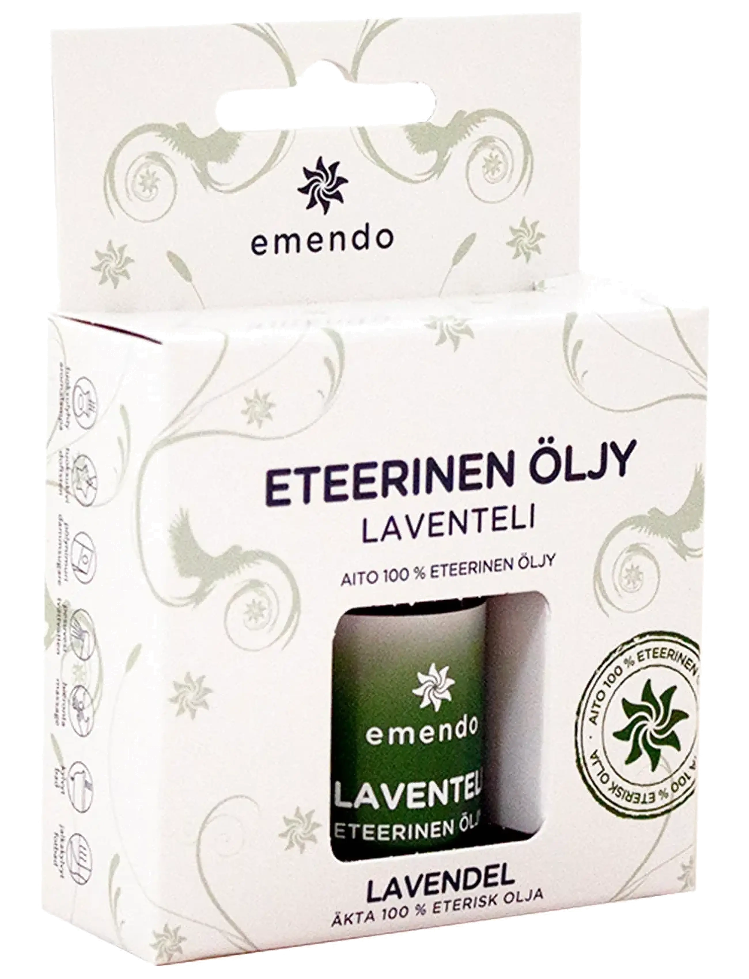 Emendo Lavender - Bastu - WHITE / clear