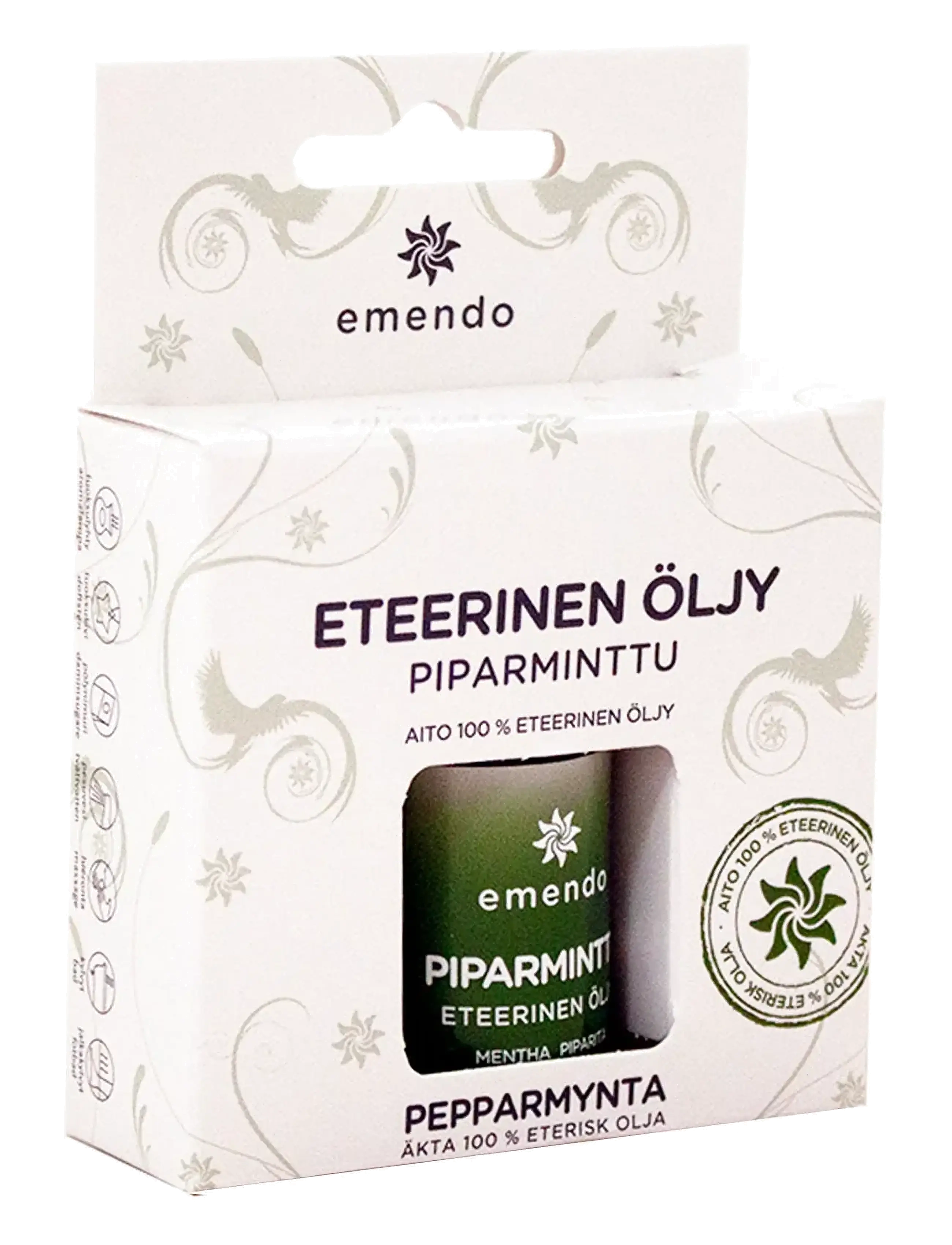 Emendo Peppermint - Bastu - WHITE / clear