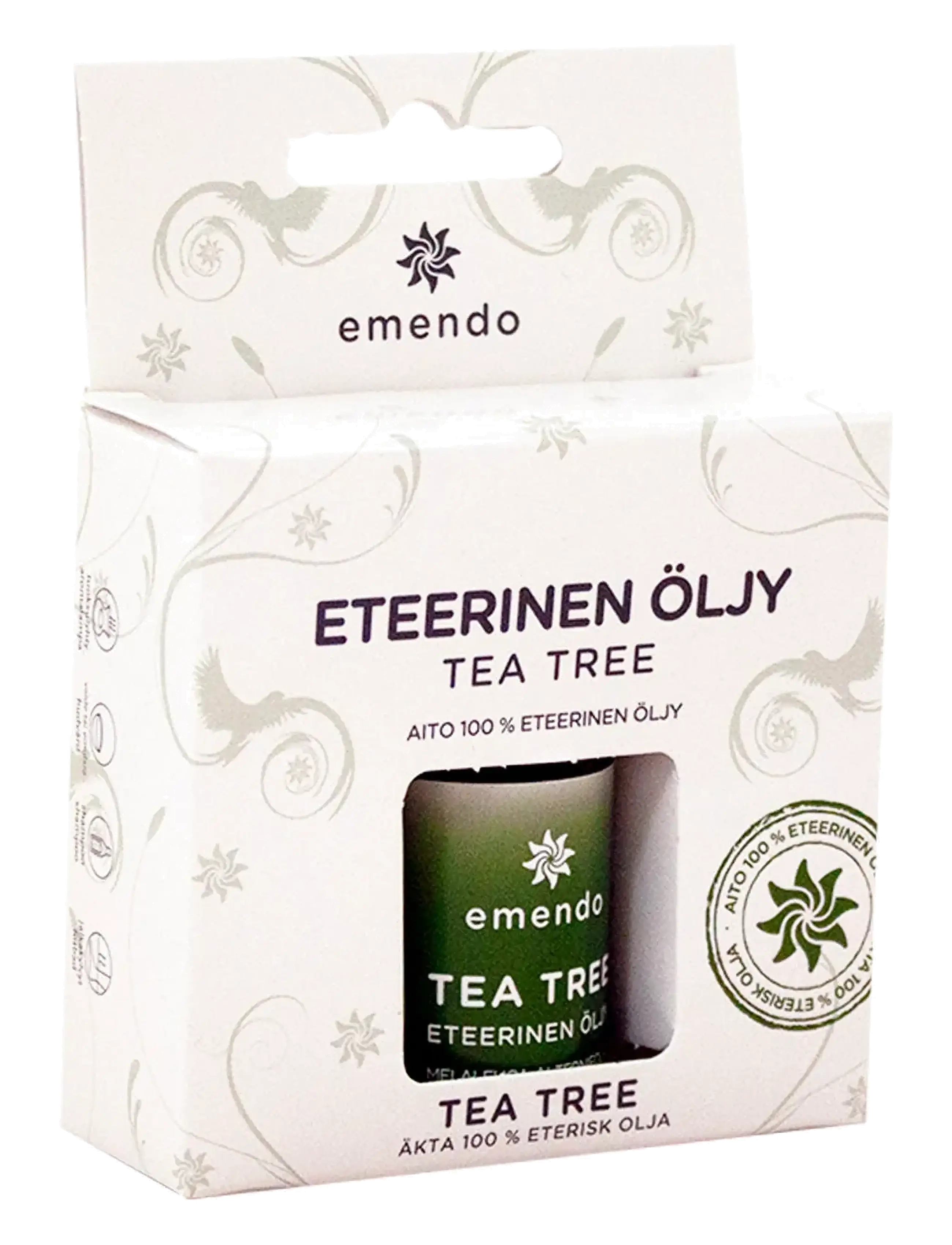 Emendo Tea tree - Badstu - WHITE / clear